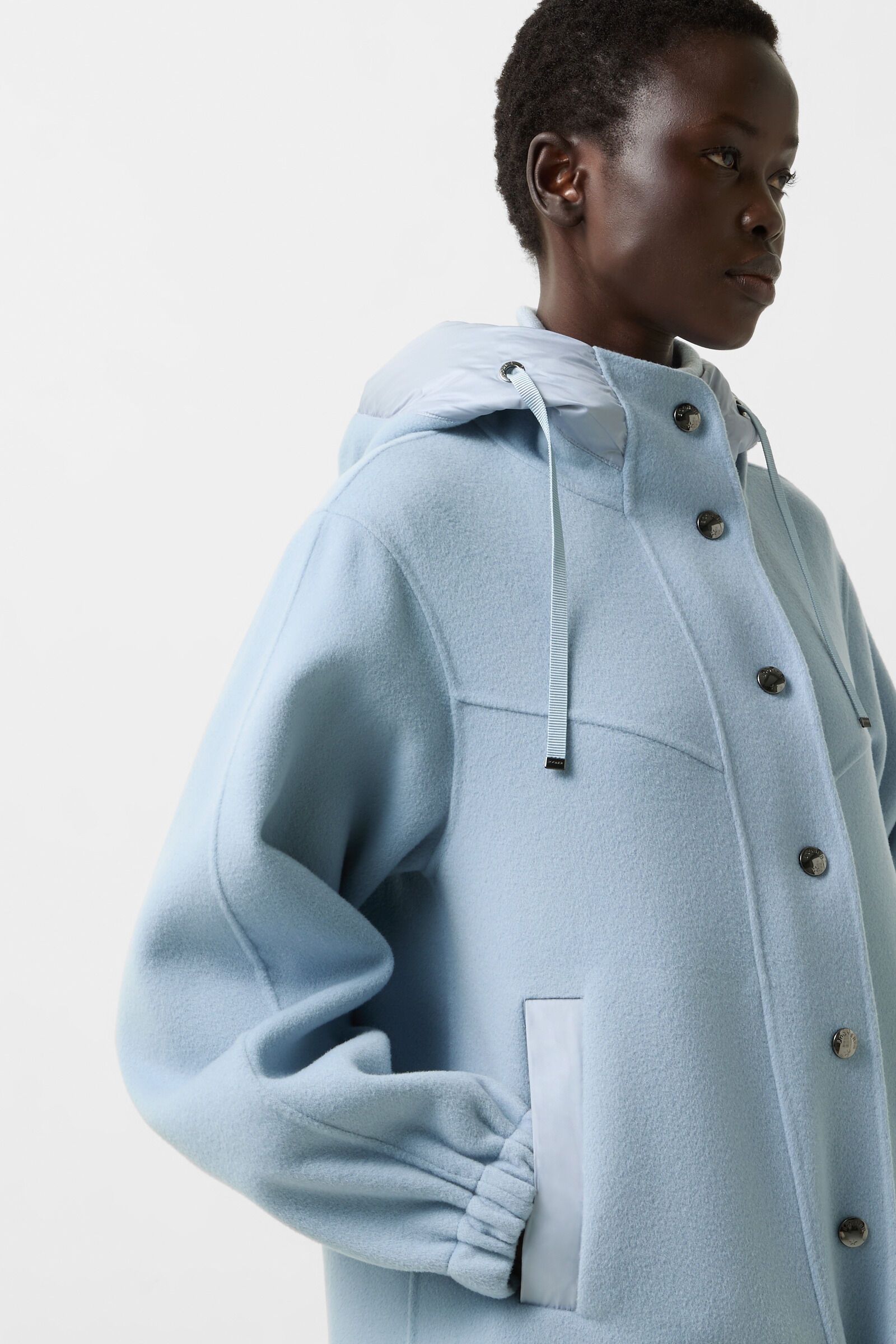 Doubleface jacket Mariet Light blue