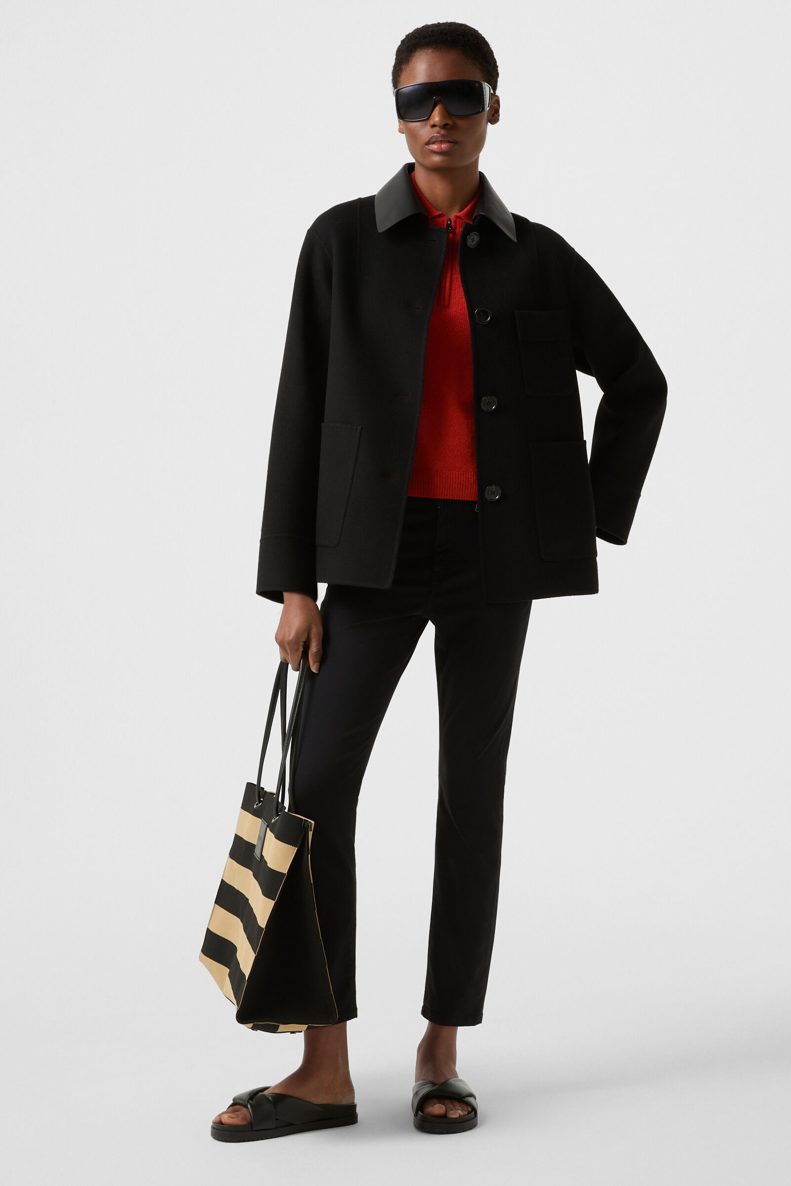 Julie 7/8 pants Black