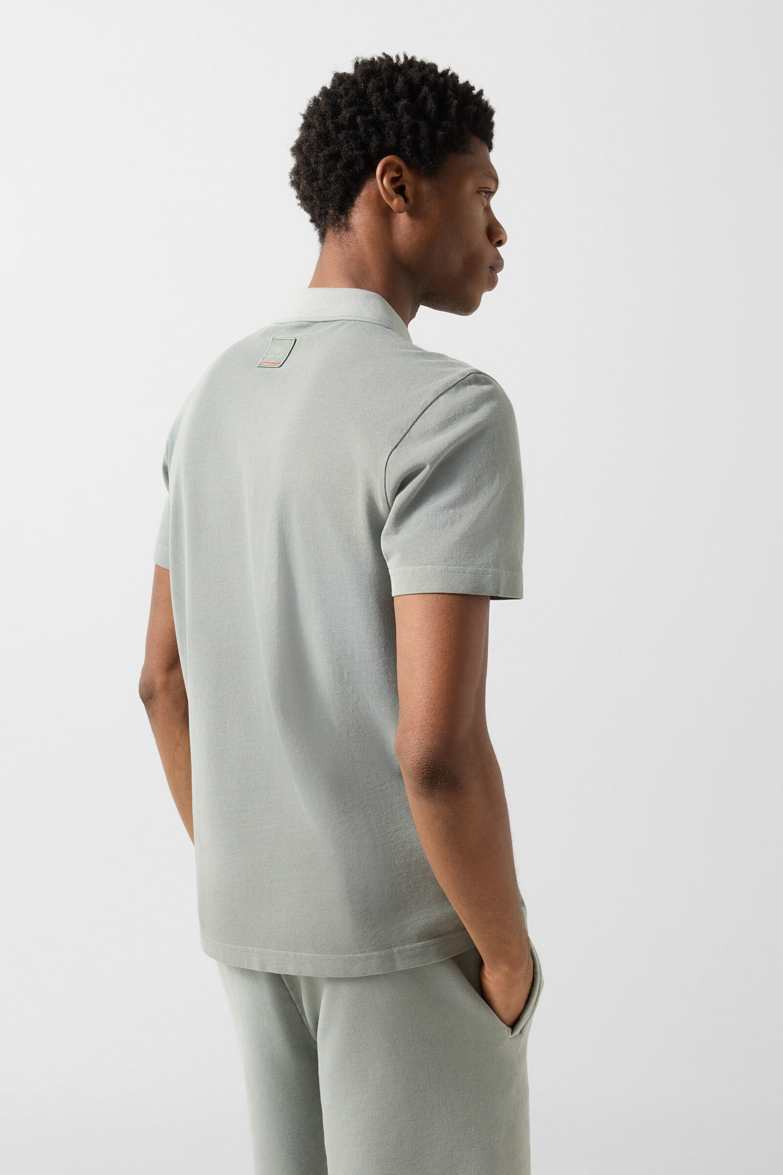 Ramon polo shirt Eucalyptus