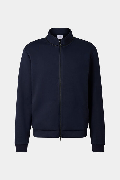 Spencer jersey jacket Navy blue