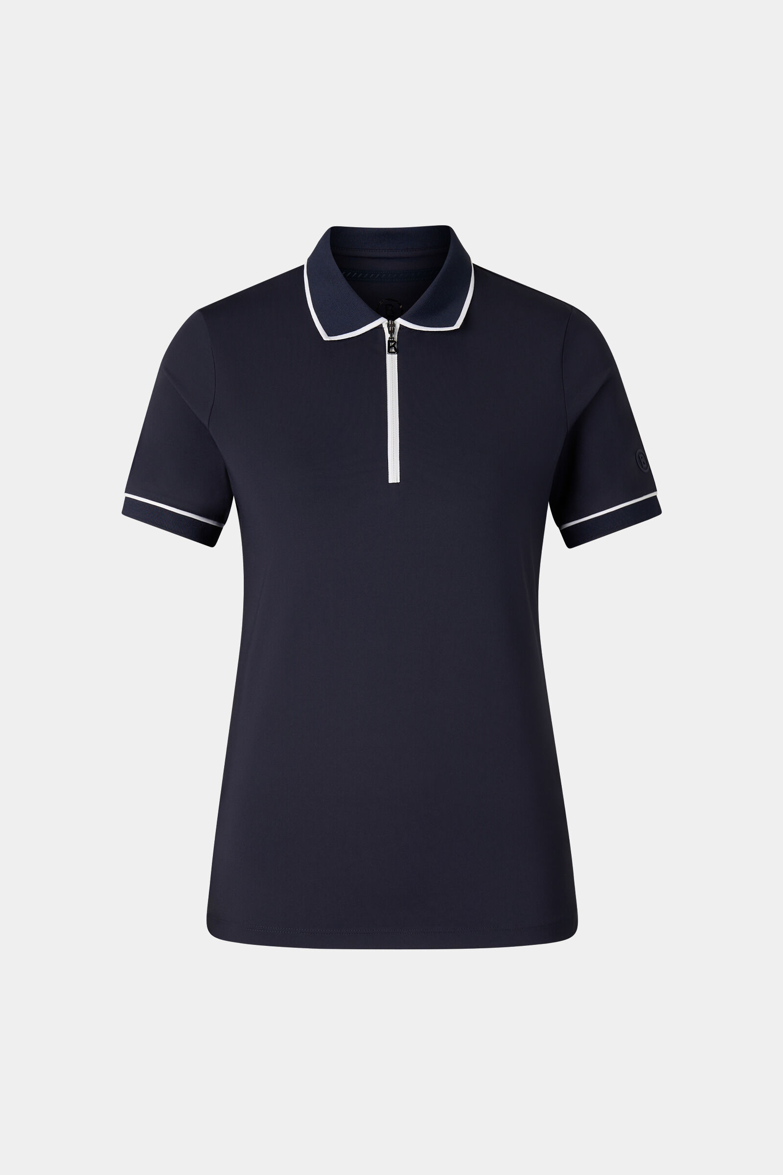 Caren functional short-sleeved top Navy blue