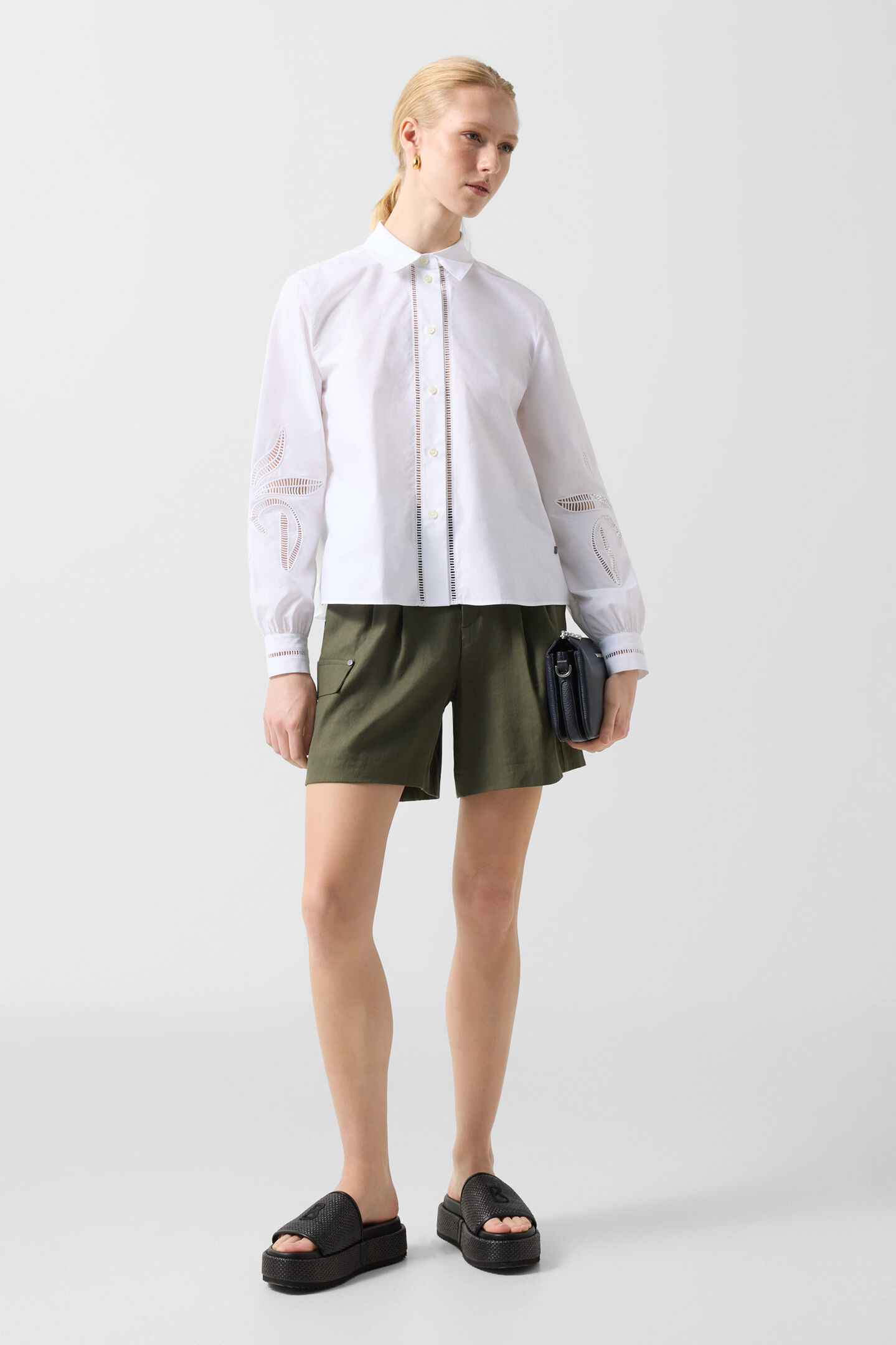 Hanny cargo shorts Olive green