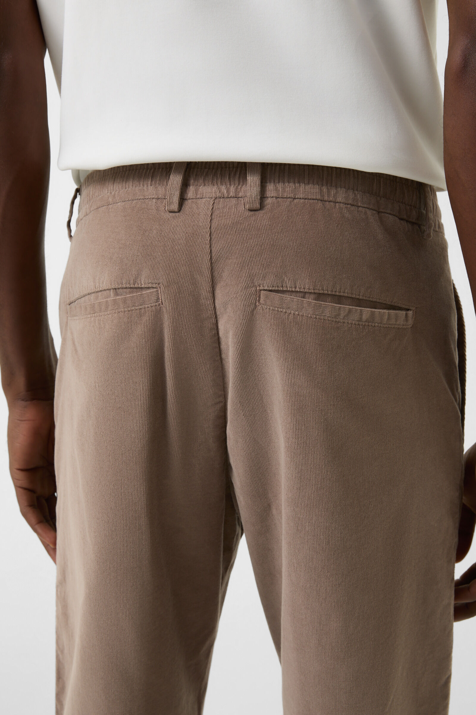 Marcus corduroy trousers Mud