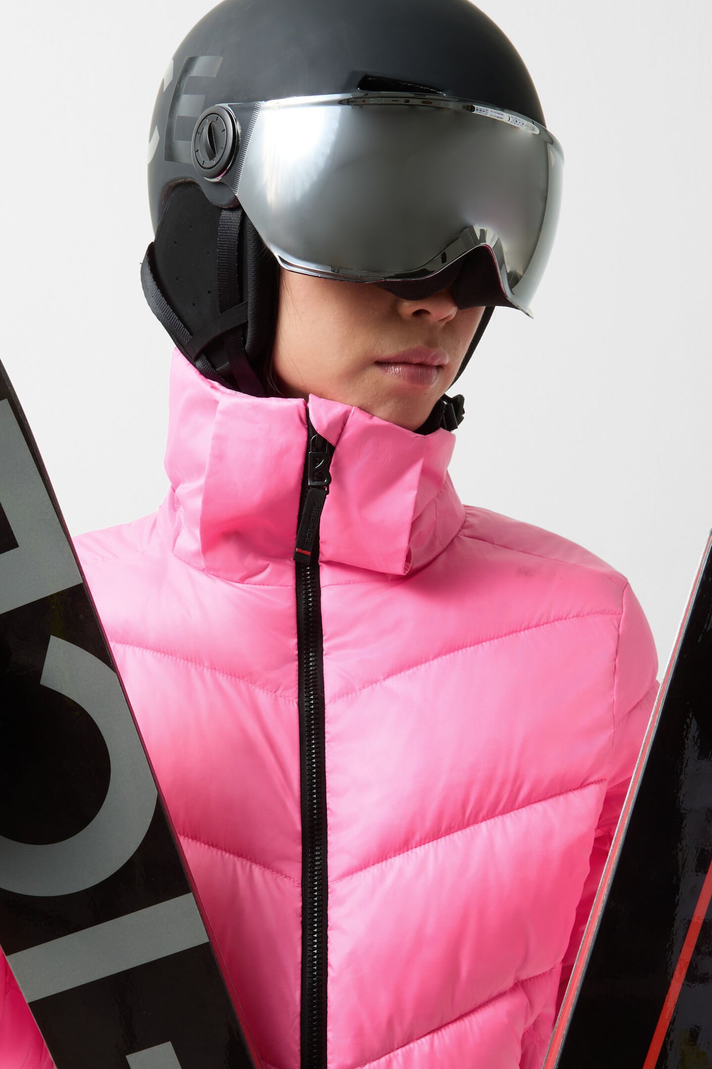 Saelly quilted jacket Pink