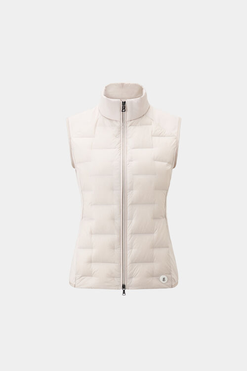 Lorina lightweight down waistcoat Sand