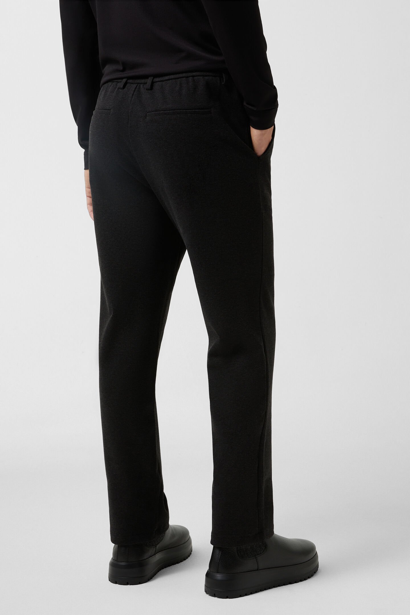 Marcus stretch broek Antraciet