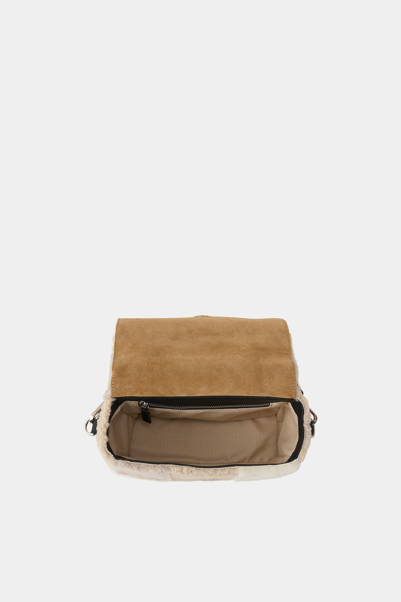 Handtas Hochalp Bar Cr&egrave;me/grijs