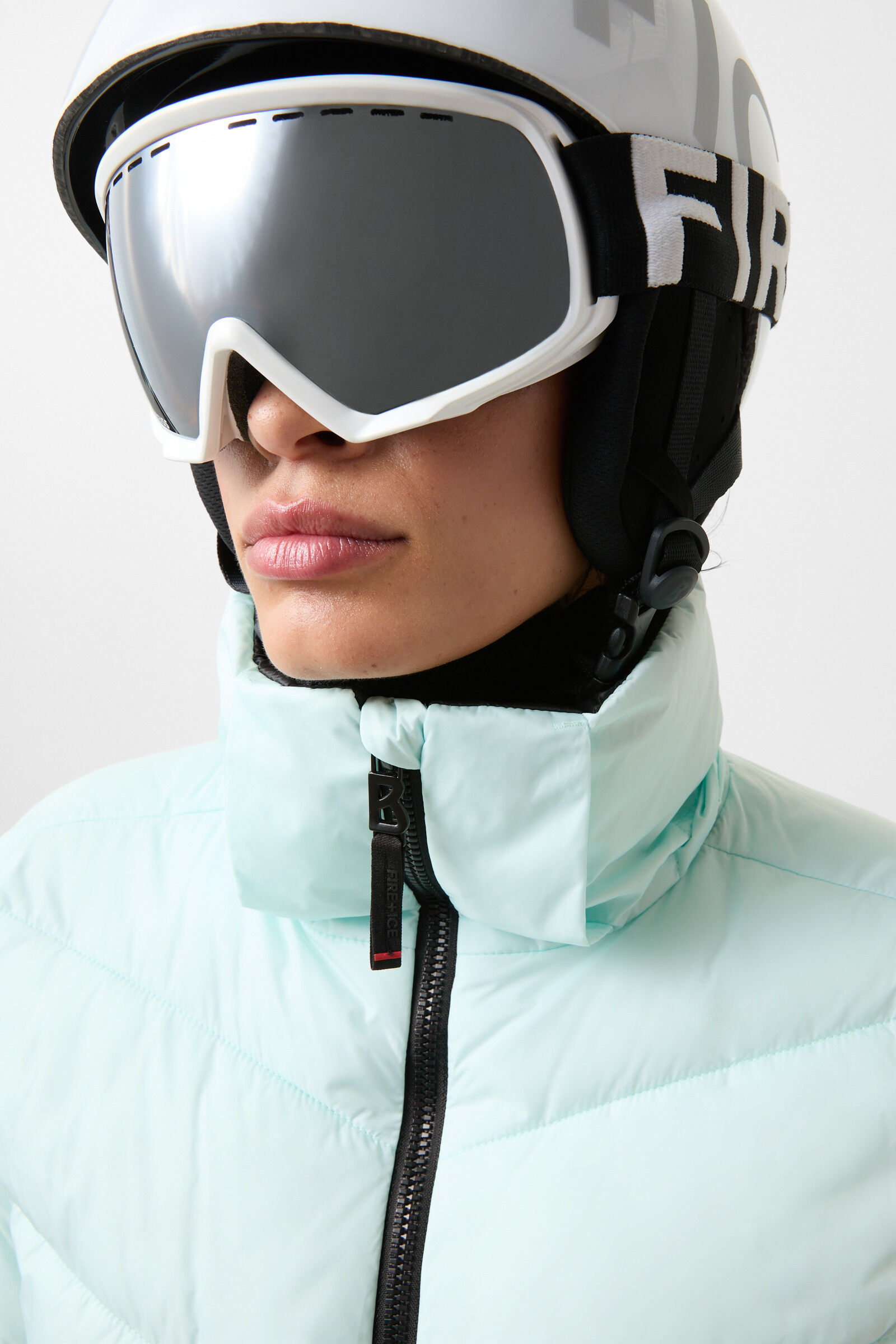 Saelly quilted jacket Mint