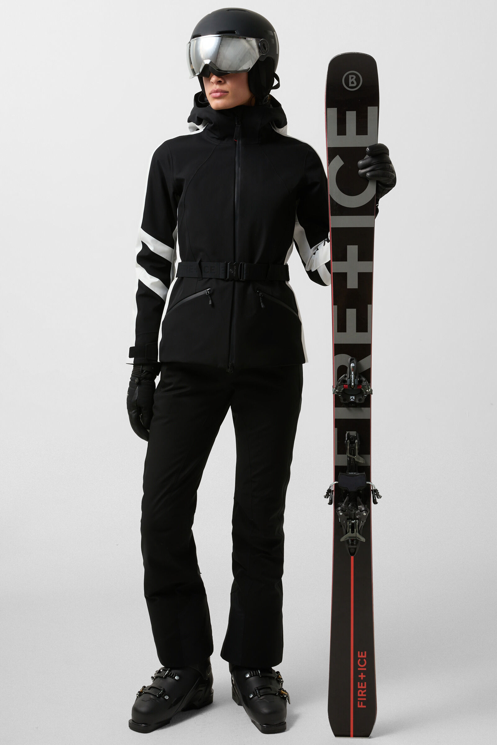 Moia ski jacket Black/white