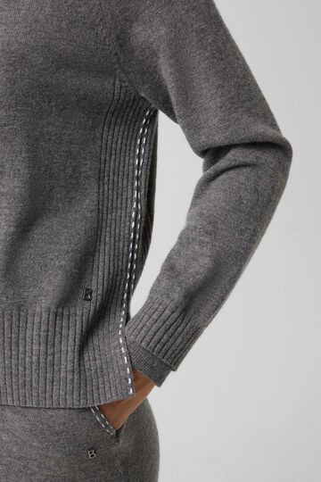 Schurwoll-Pullover Lysanne Anthrazit Schurwoll-Pullover Lysanne Anthrazit