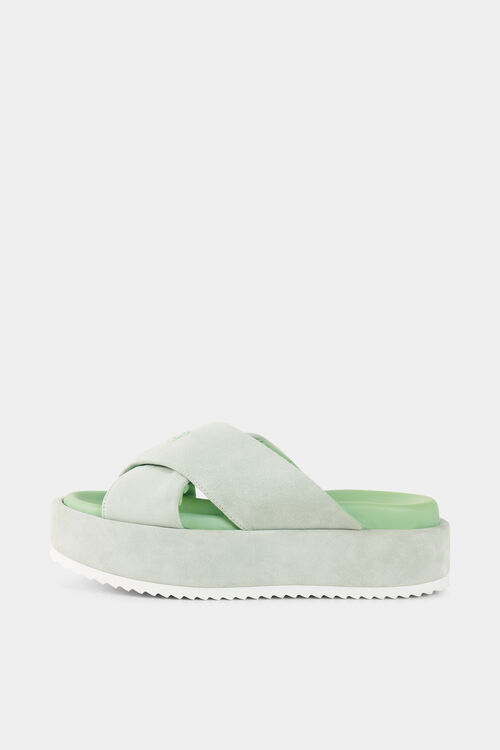 Sorrento platform sandals Mint