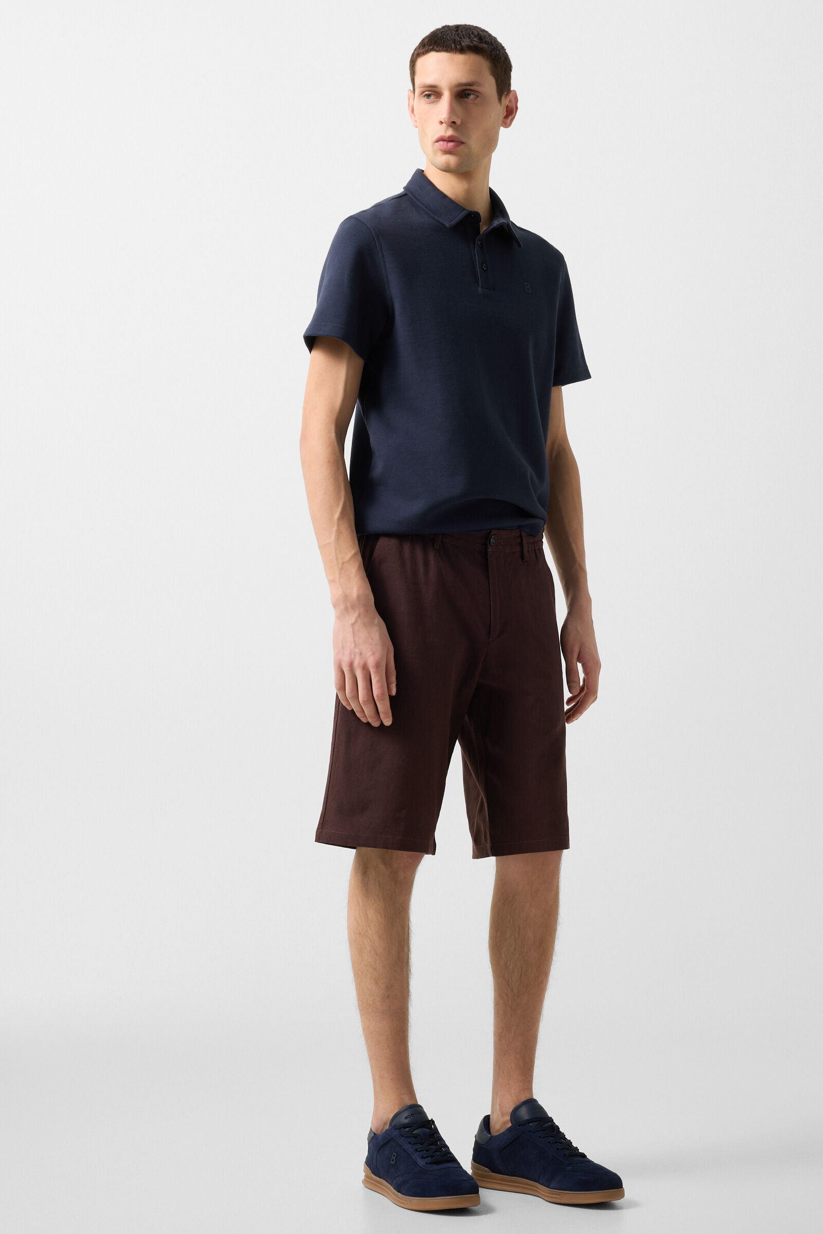 Polo-Shirt Salvo Navy-Blau