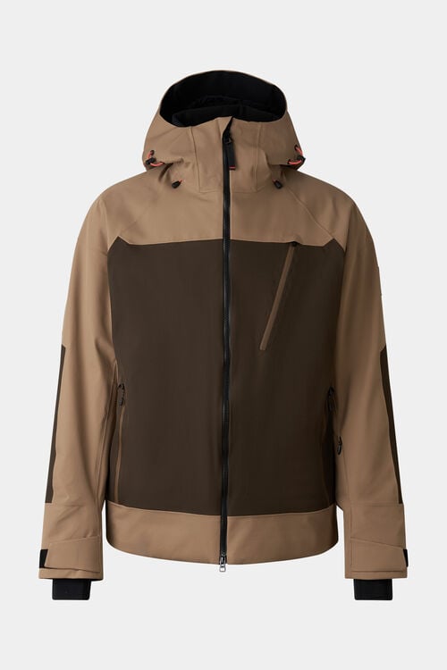 Tajo ski jacket Caramel/Chocolate