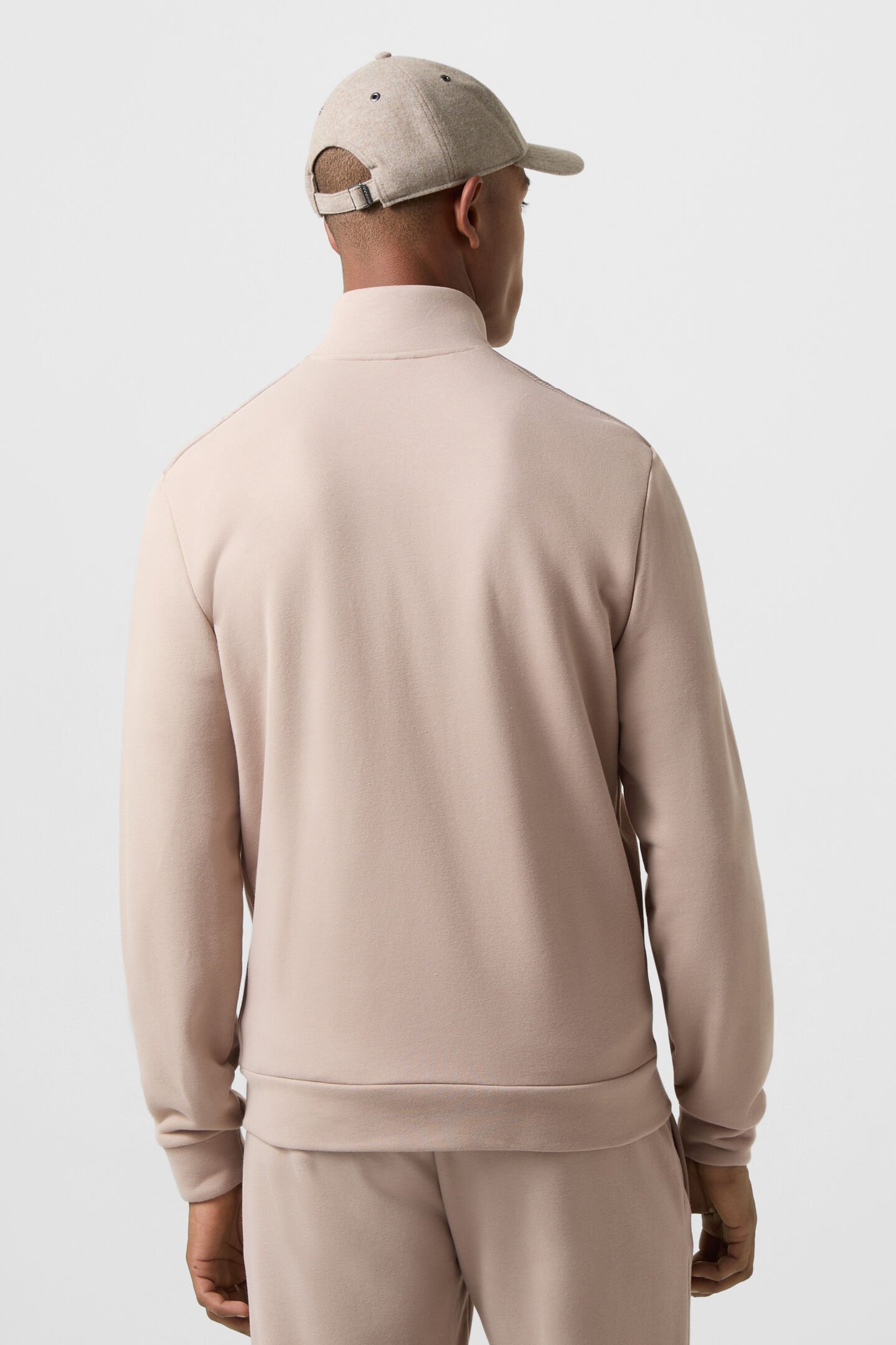 Mario jersey jacket Beige