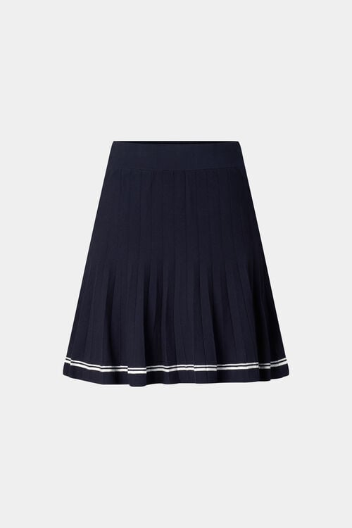 Knitted skirt Myra Navy blue