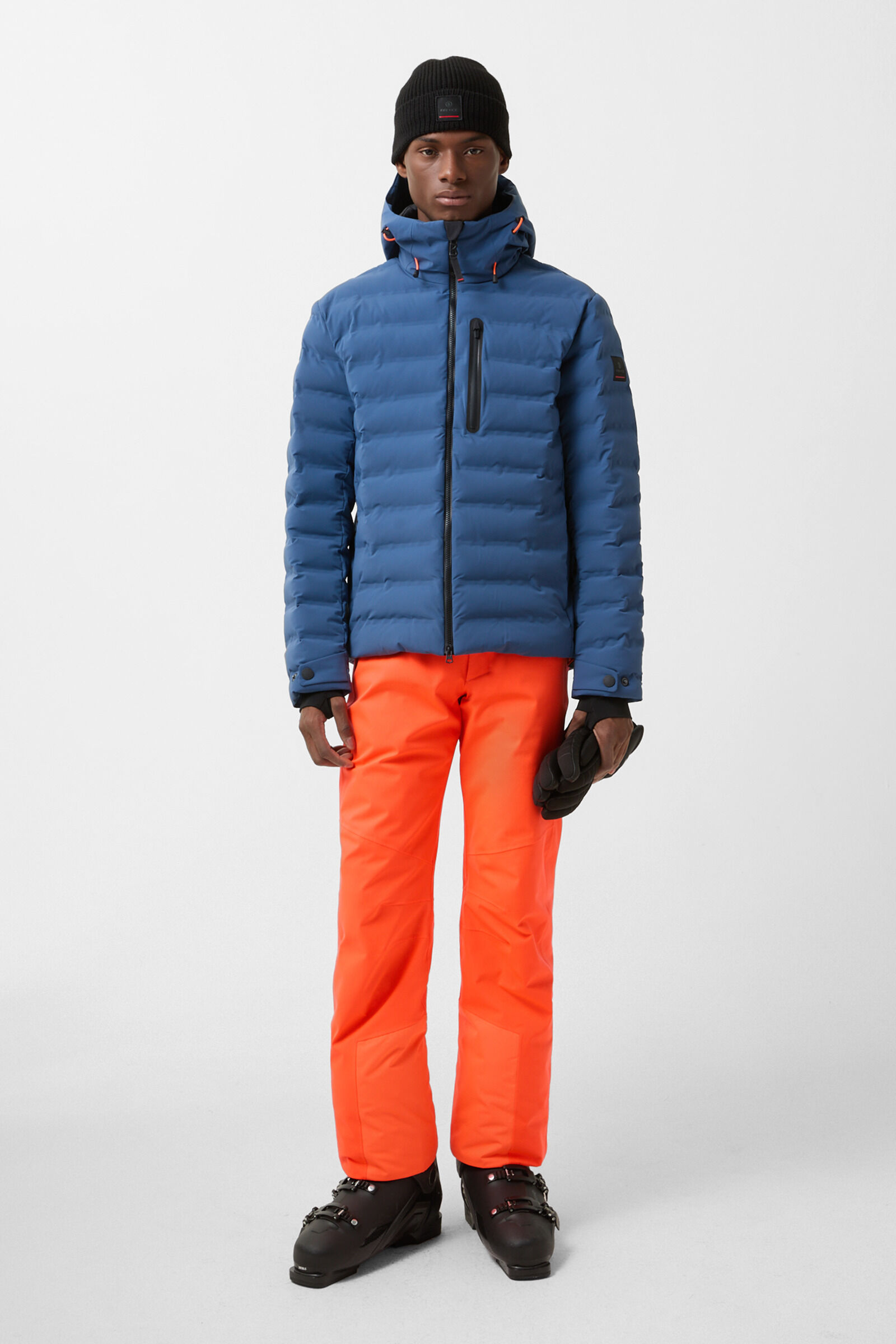 York quilted jacket Blue