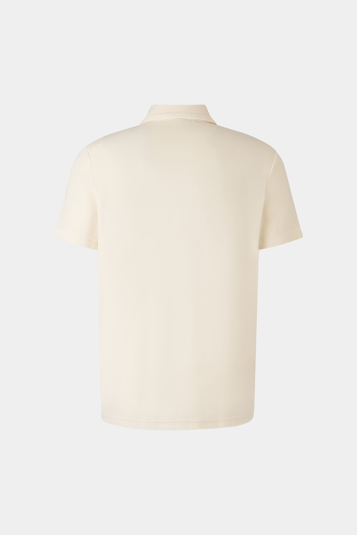 Vincenzo velour polo shirt Off-White
