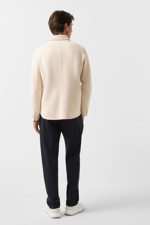 Doubleface-Overshirt Larry Creme Doubleface-Overshirt Larry Creme