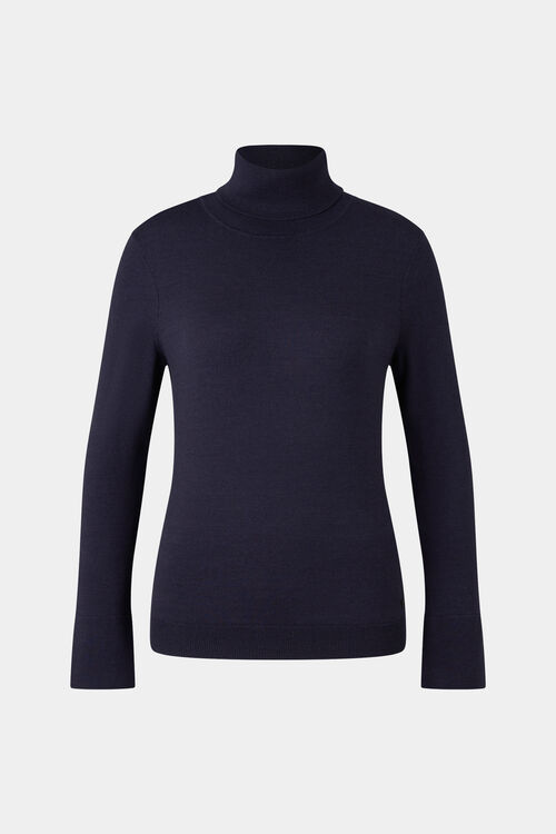 Rollkragenpullover Vinny Navy-Blau