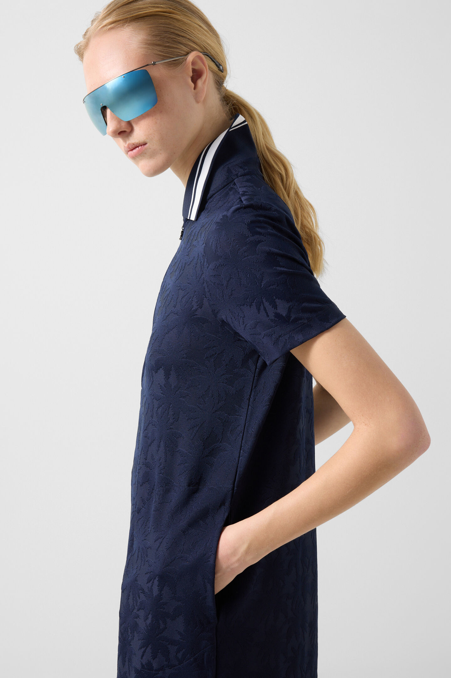 Jerseykleid Pina Navy-Blau