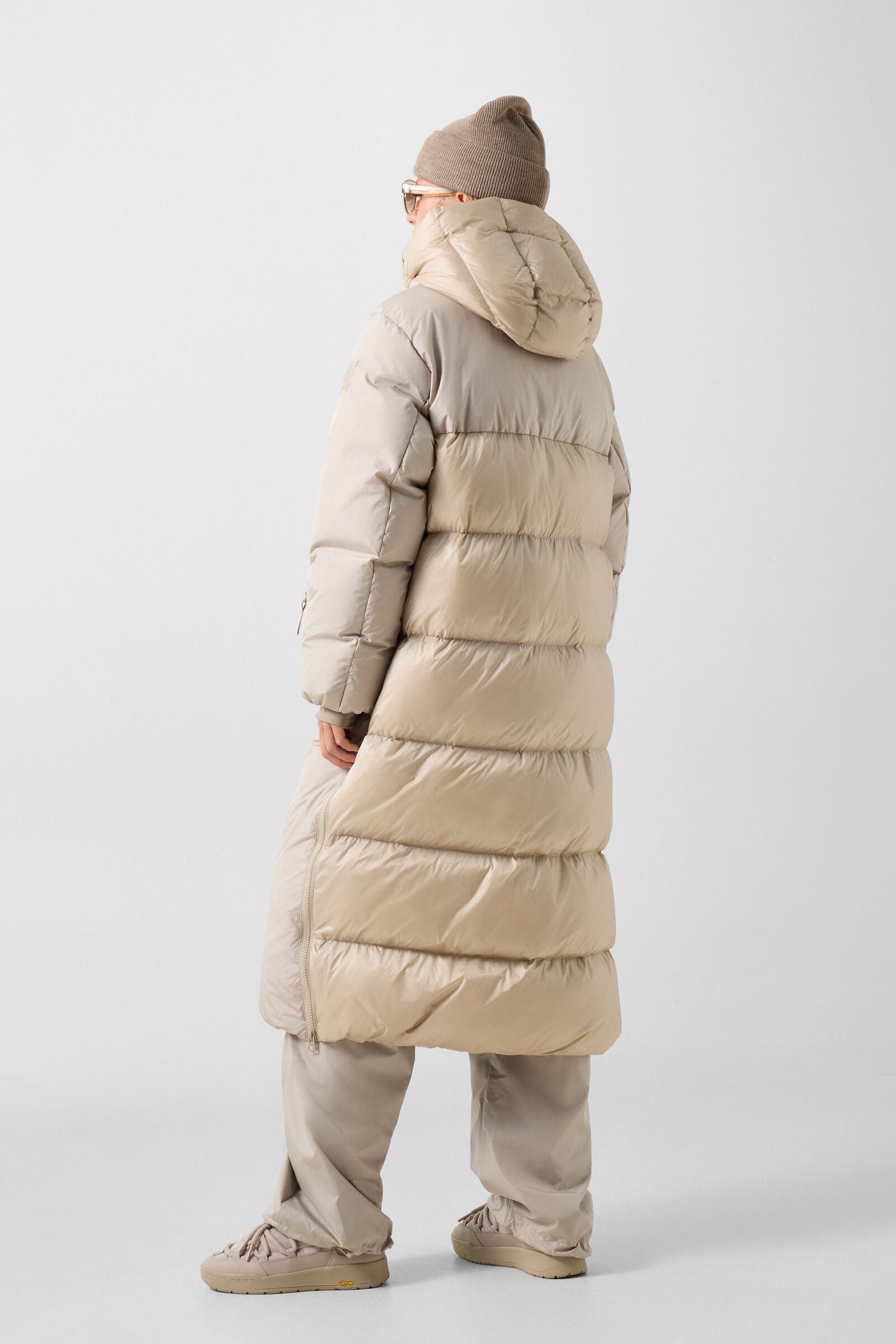 Fleury down coat Beige