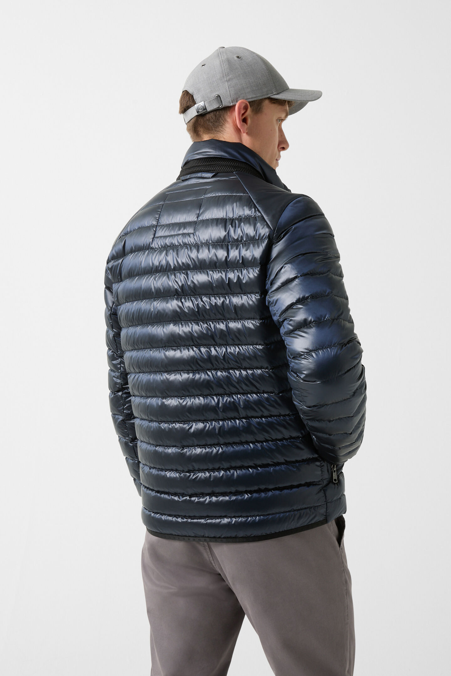 Liman Lightweight down jacket Dark blue