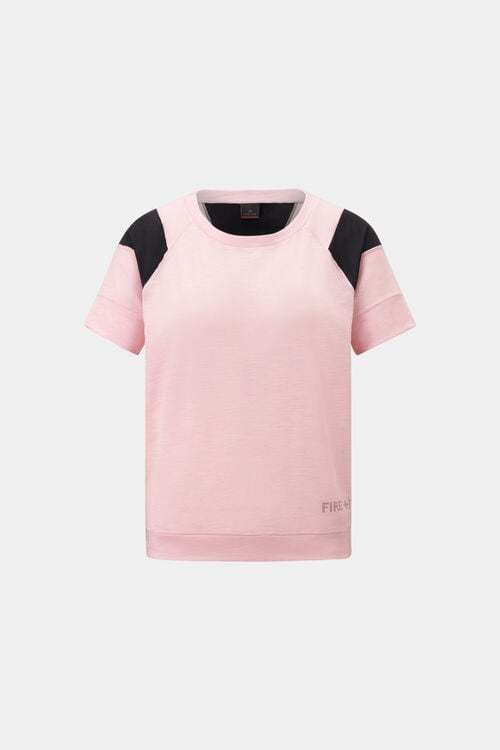 Shirt Helene Rosa/Schwarz