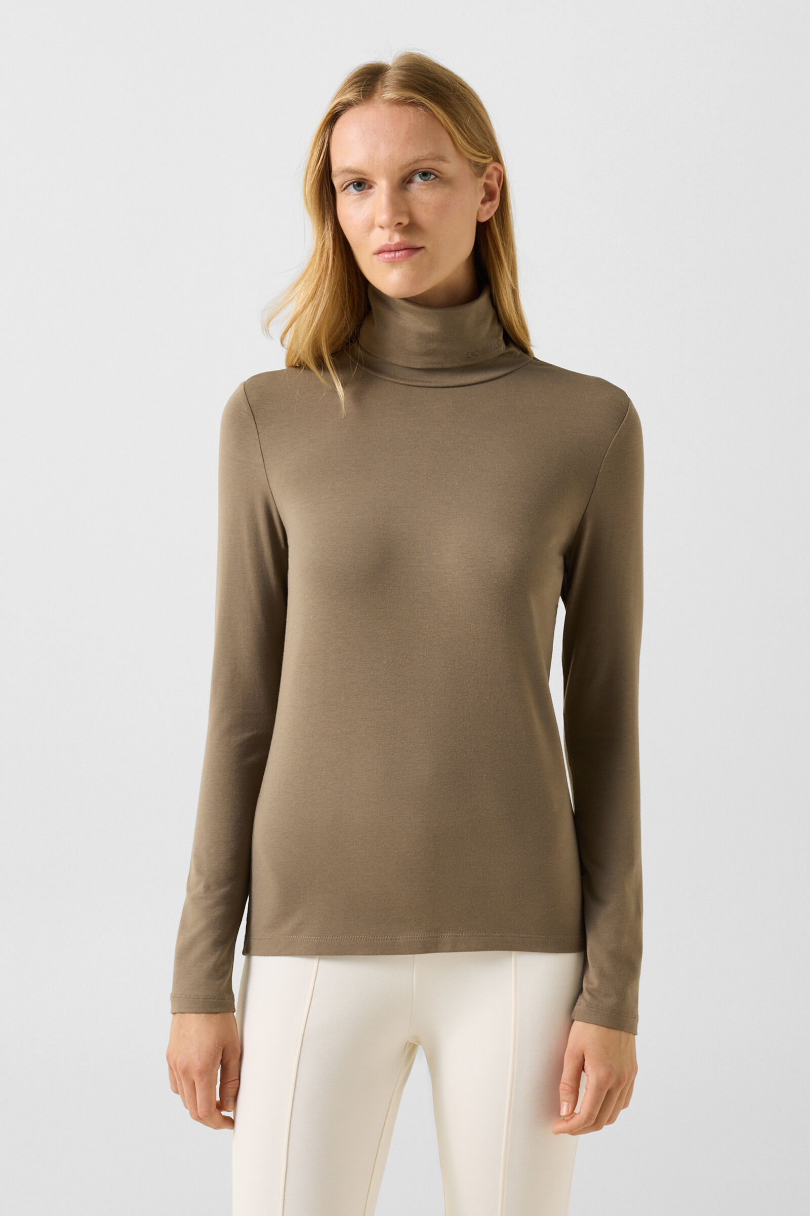 Longsleeve Katinka Graubraun