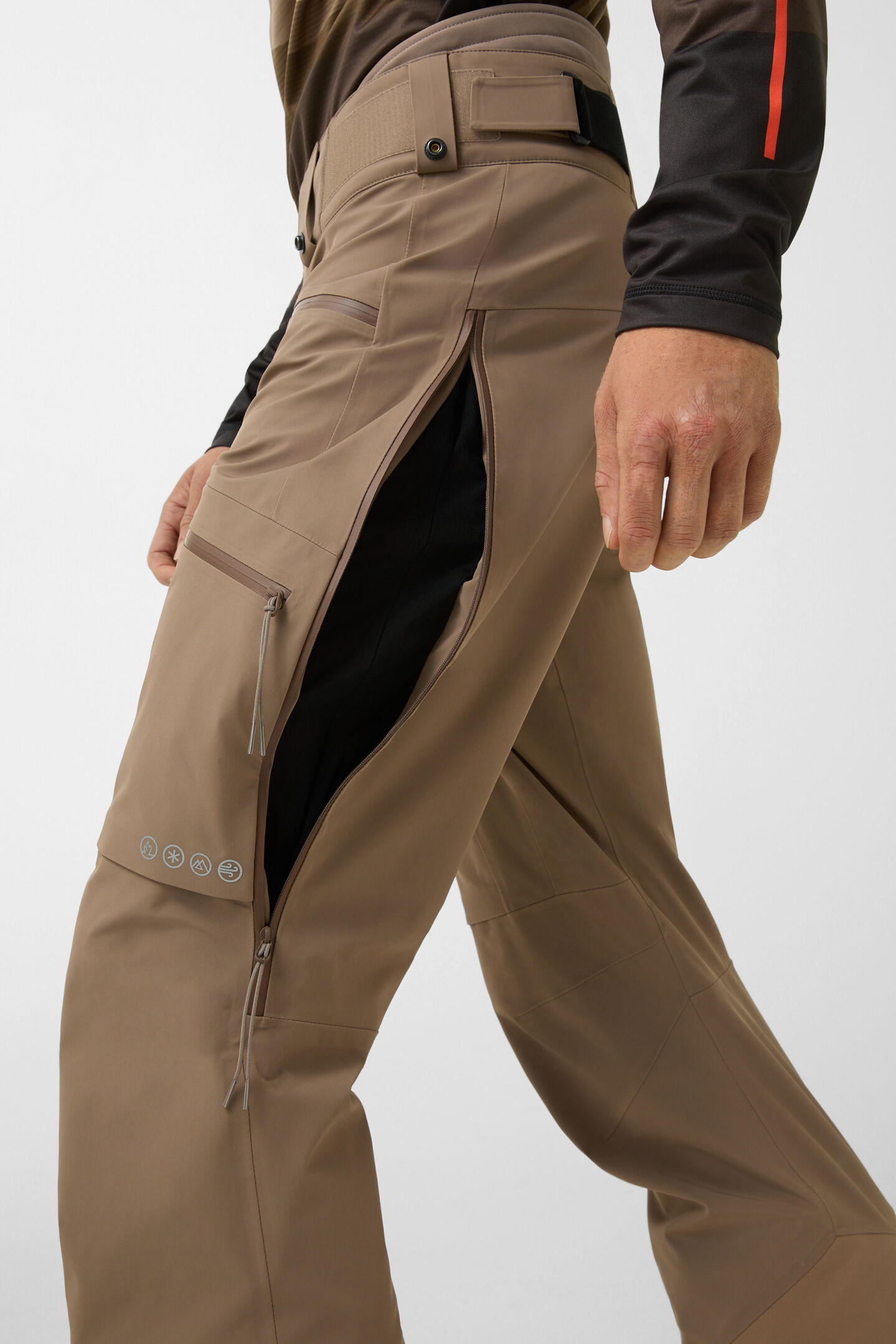 Solomun ski trousers Caramel