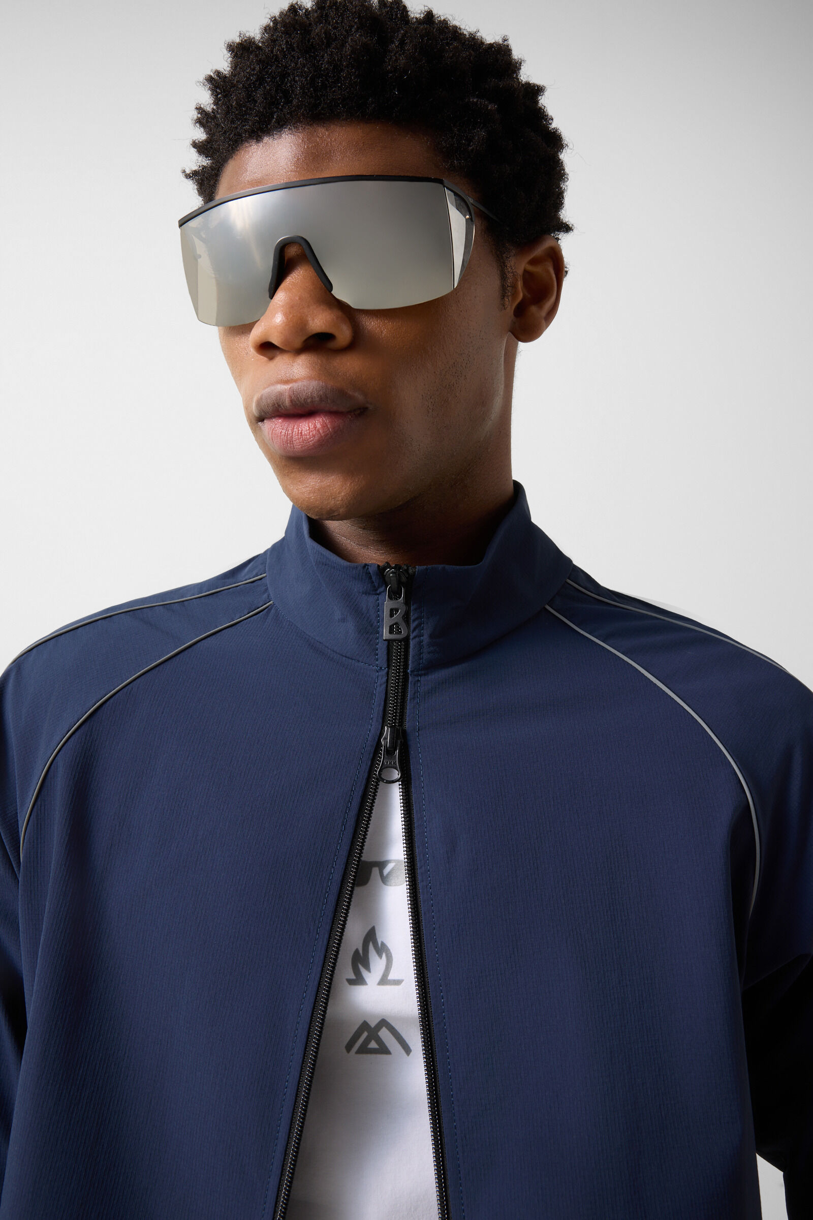 Cian functional jacket Navy blue