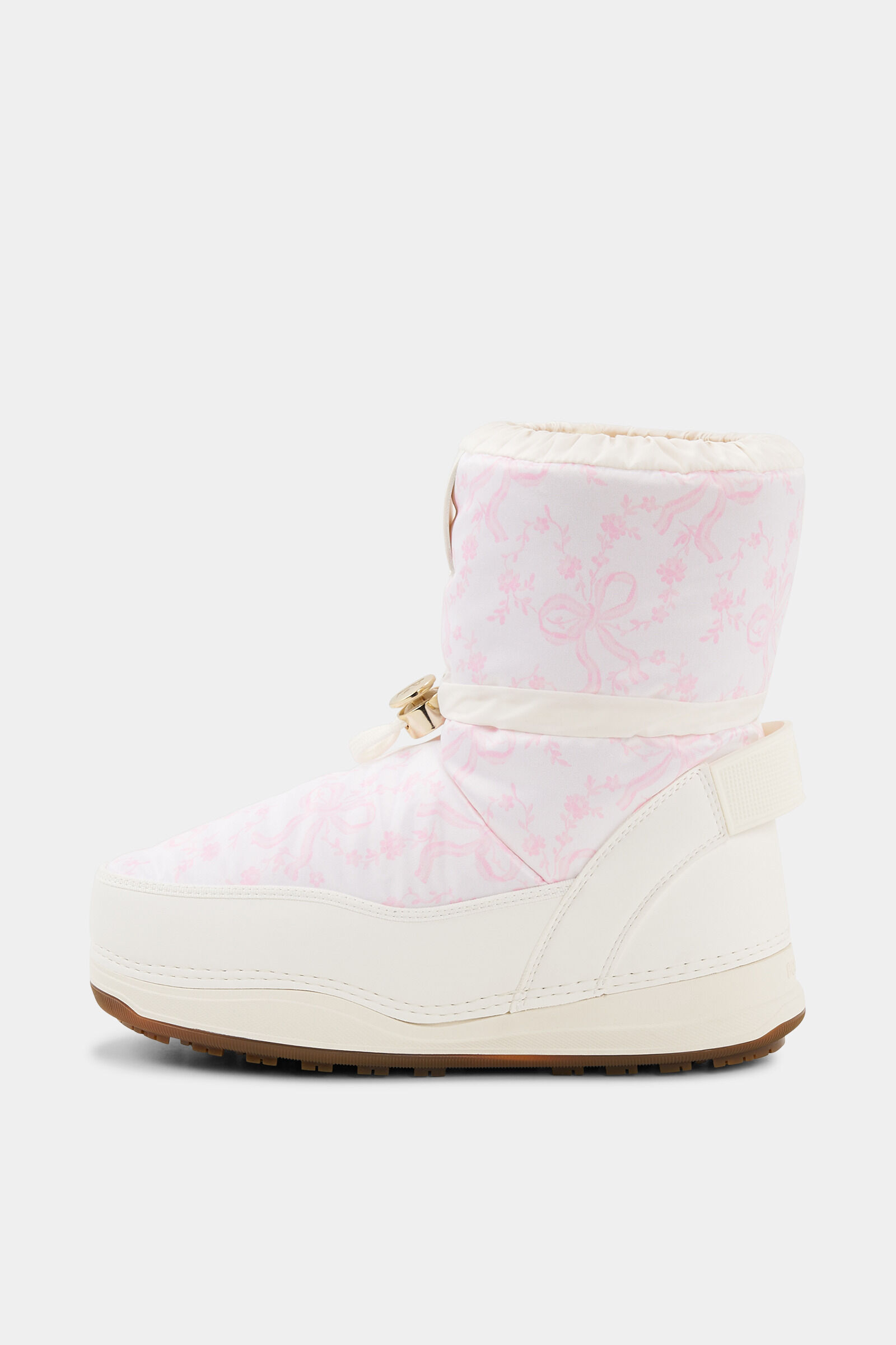 Kids snow boots La Plagne Pink/Off-White