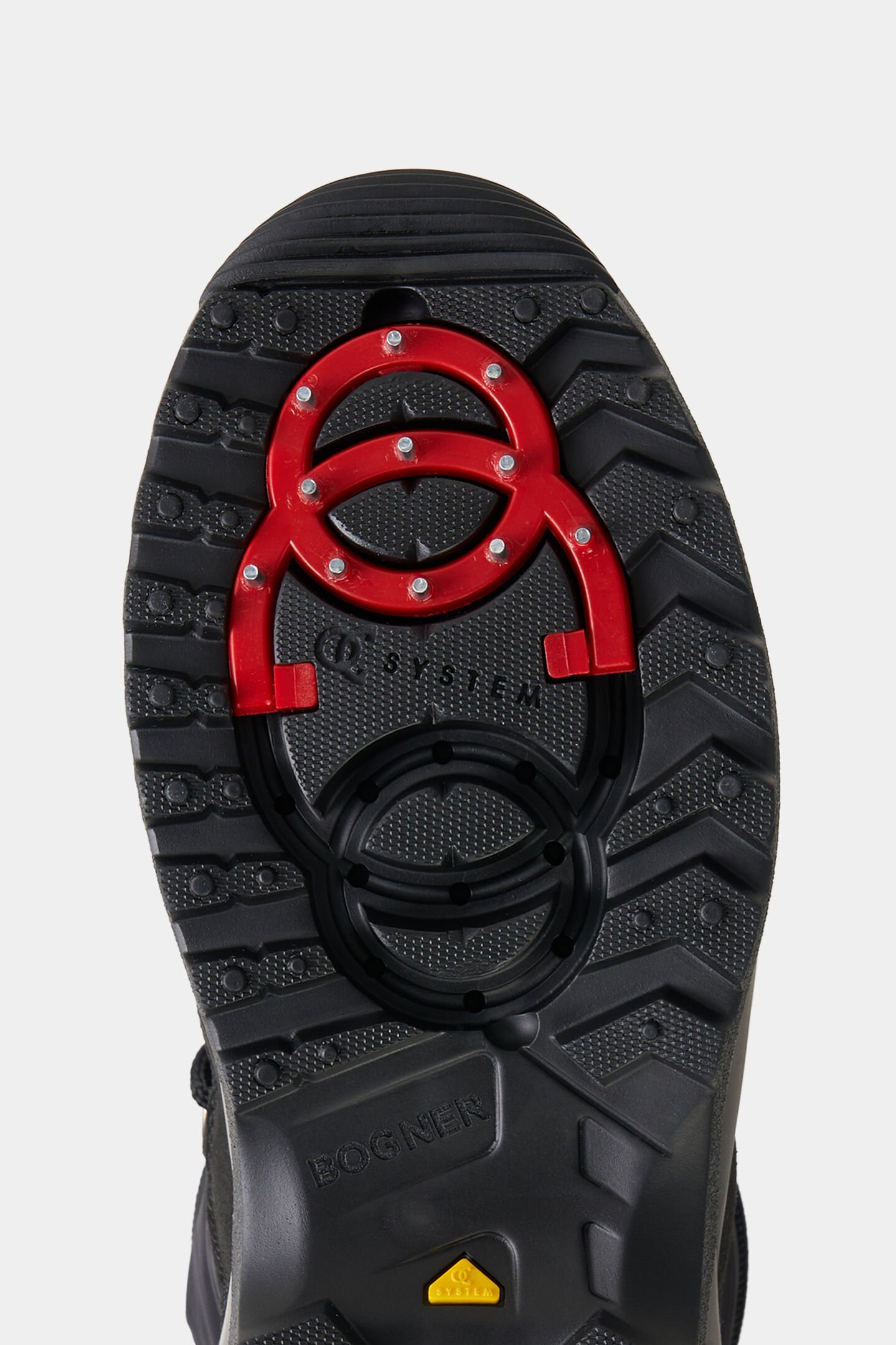 Snow boots Alta Badia with spikes Black