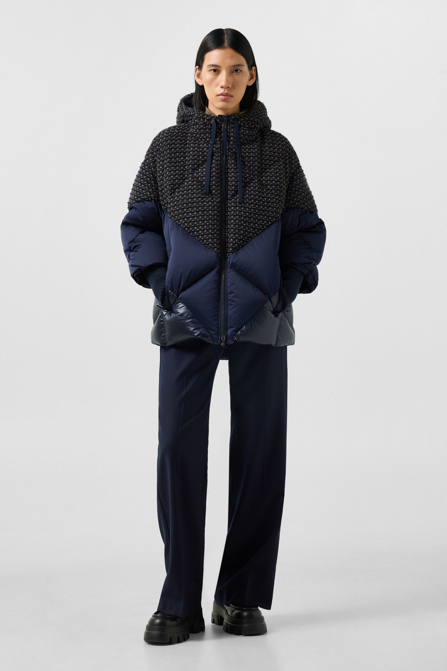 Daunenjacke Sheryl Navy