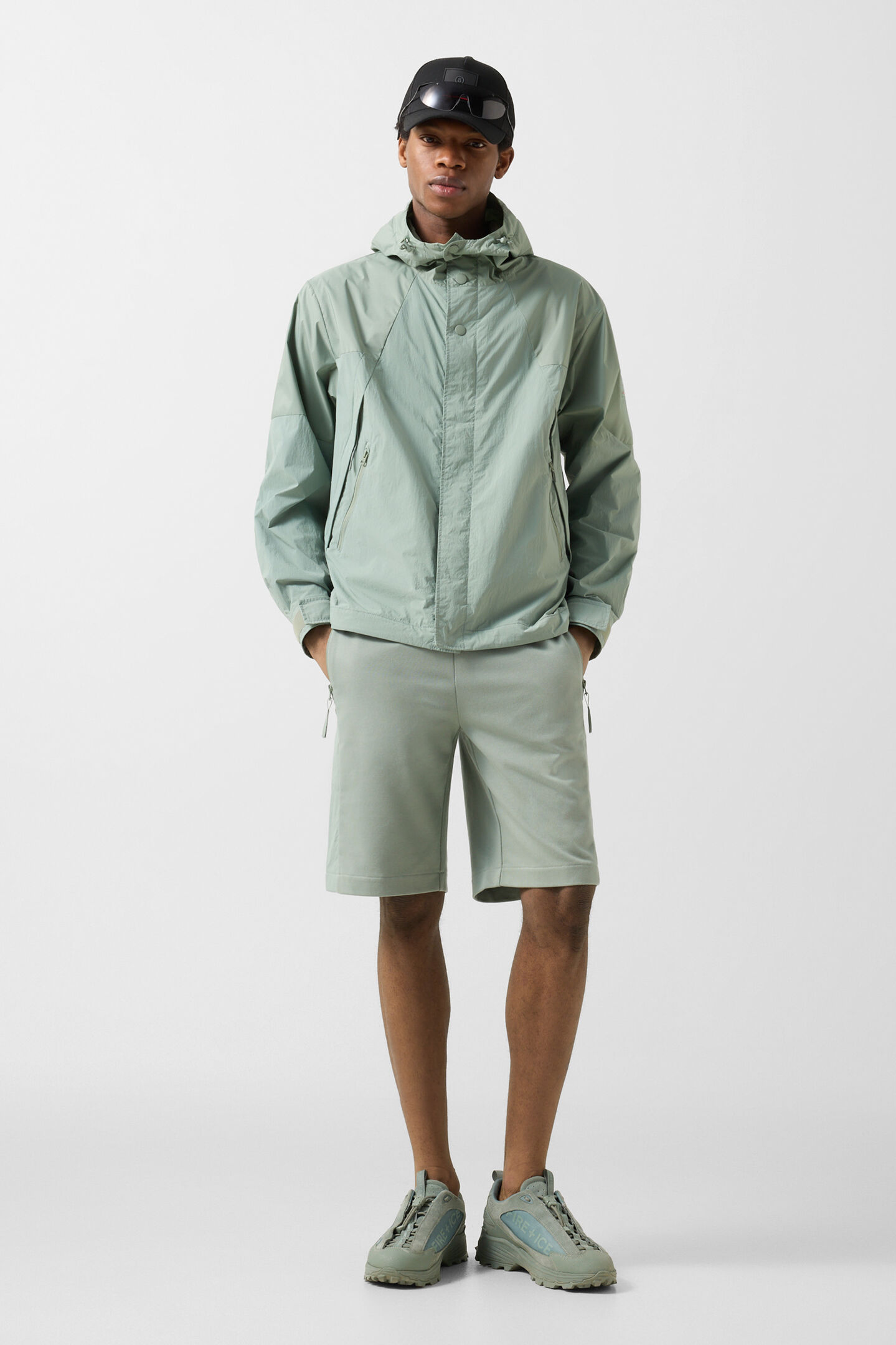 Lior functional jacket Eucalyptus