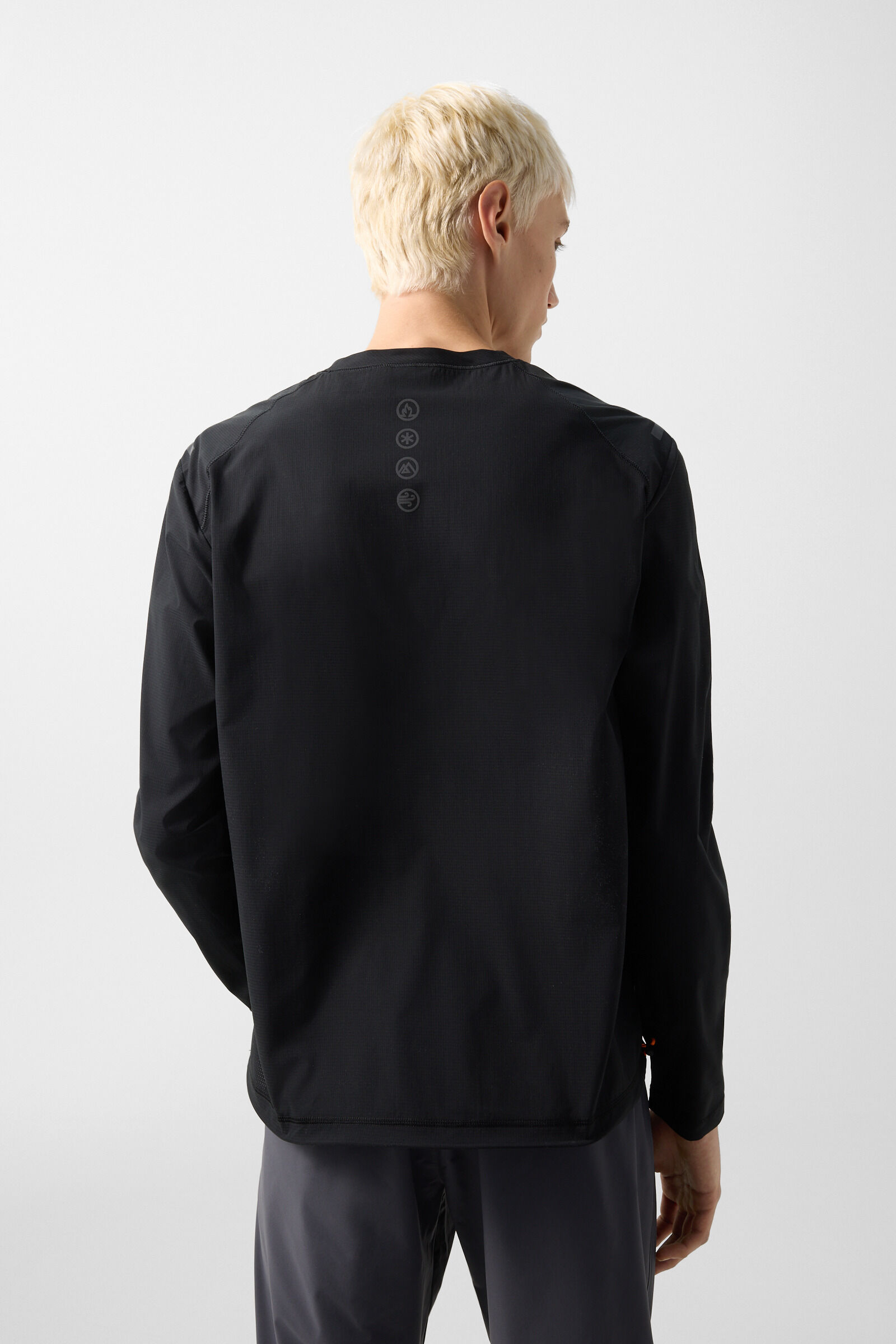 Funktions-Longsleeve Alejo Schwarz