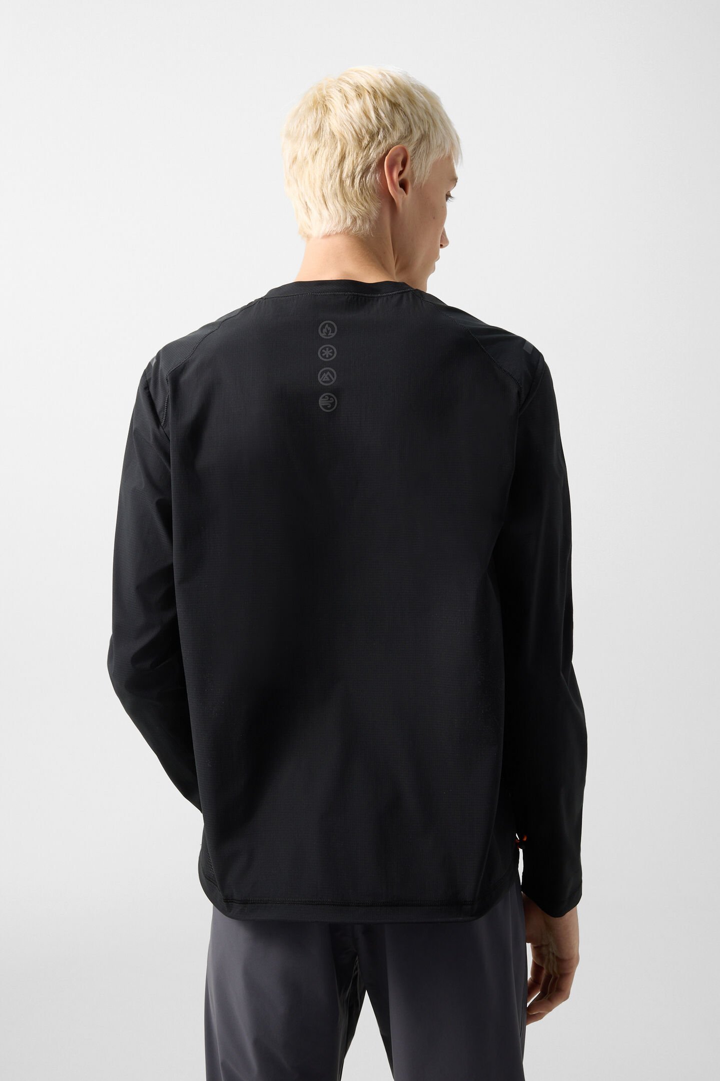 Funktions-Longsleeve Alejo Schwarz