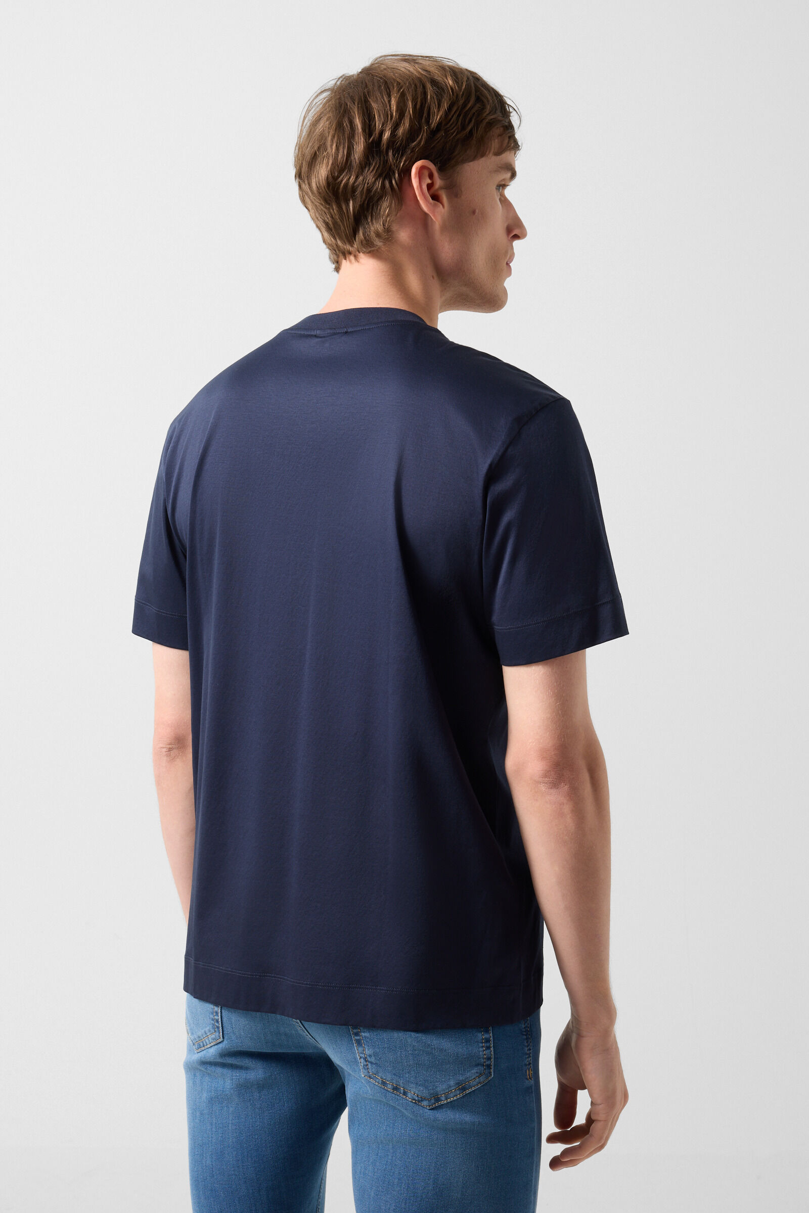 T-shirt Tiam Navy blue