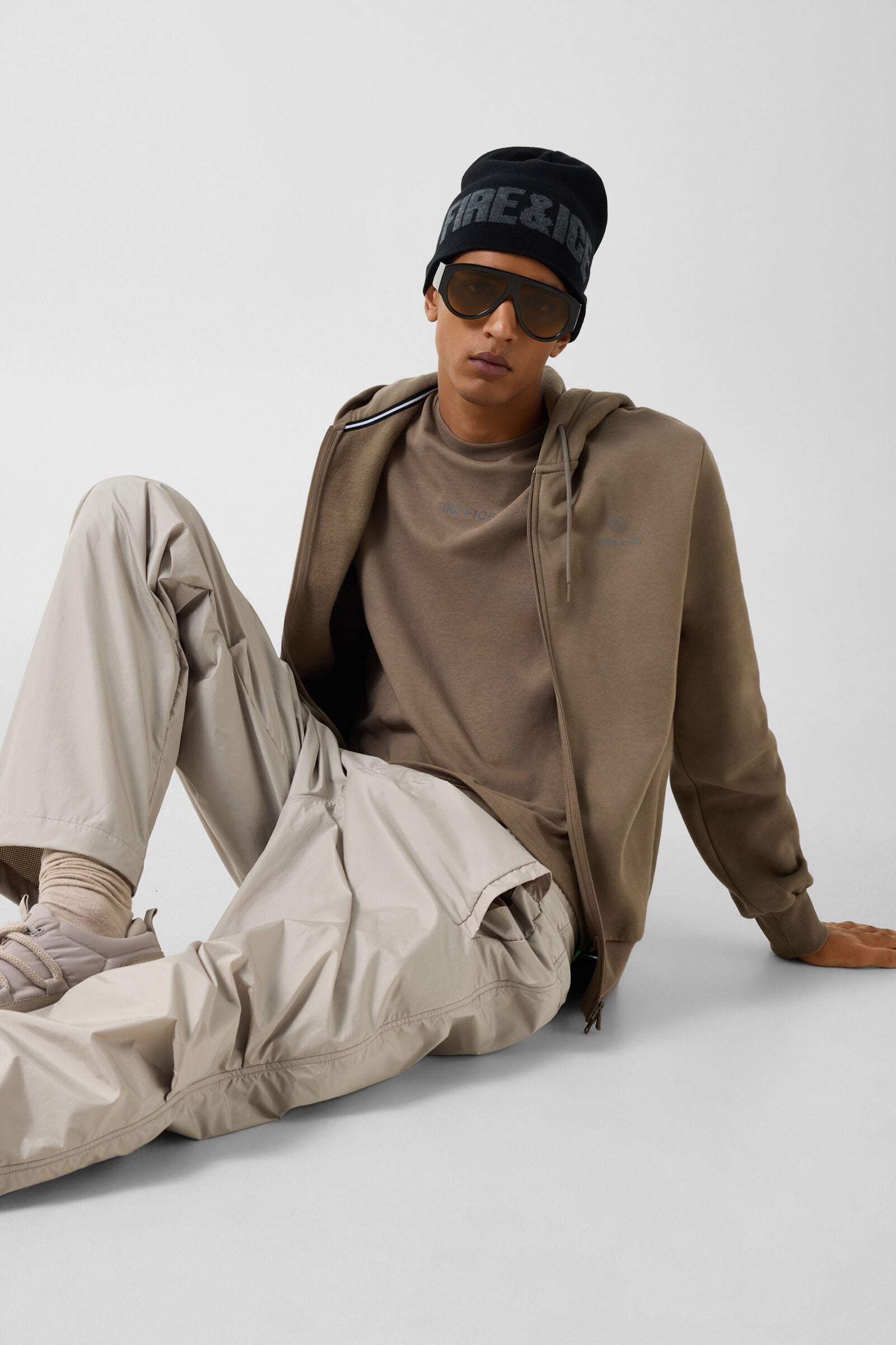 Corbell cotton hoodie jersey jacket Hazel