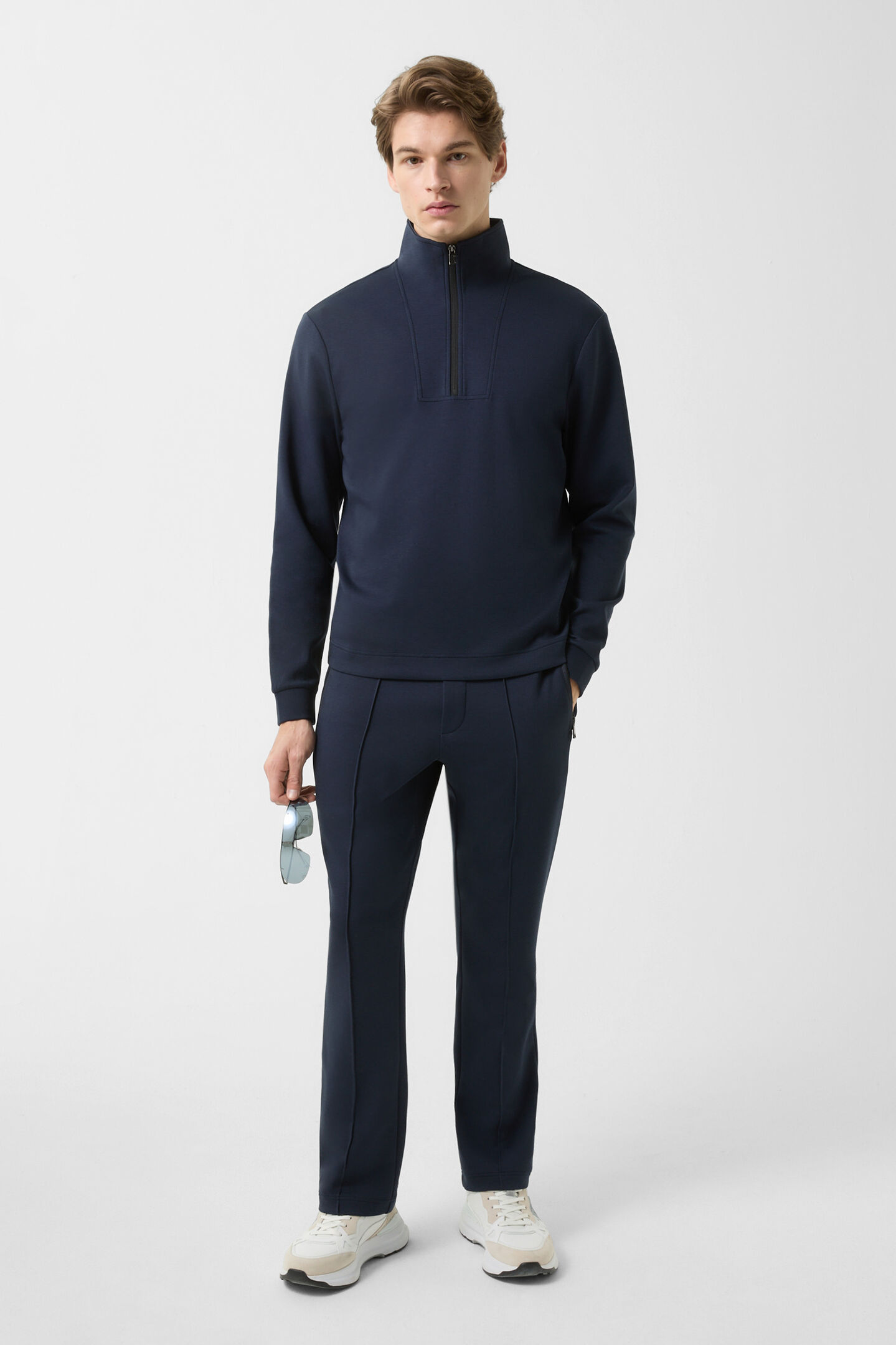 Sweat-Troyer Raven Bleu marine