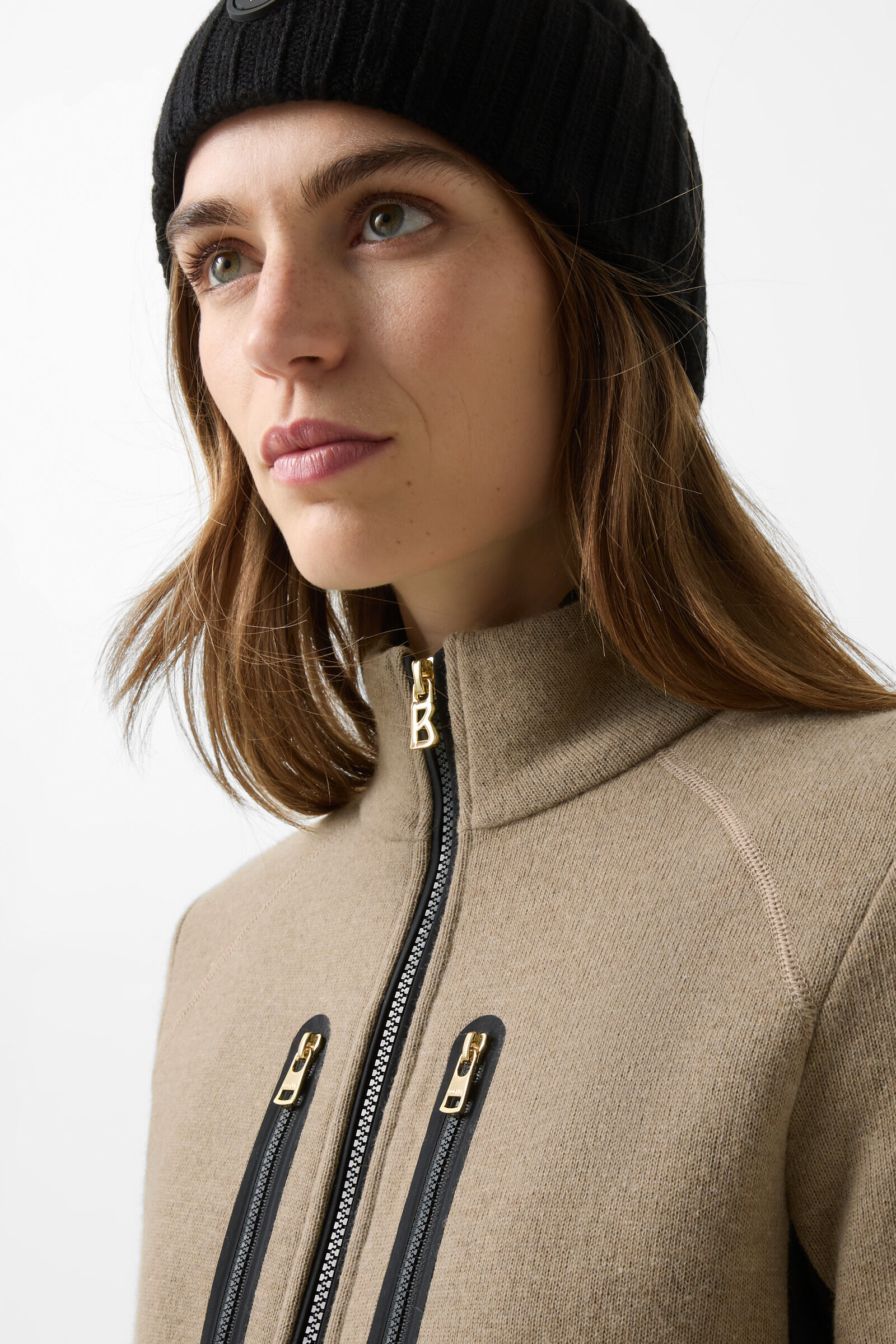 Mid Layer Charlot Brown/black