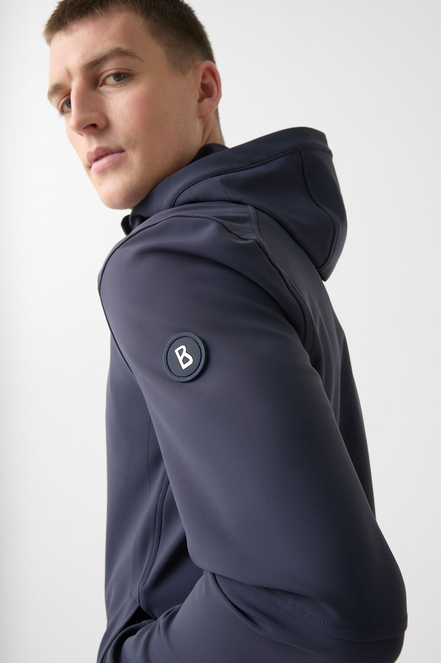 Tiark softshell jacket Navy blue
