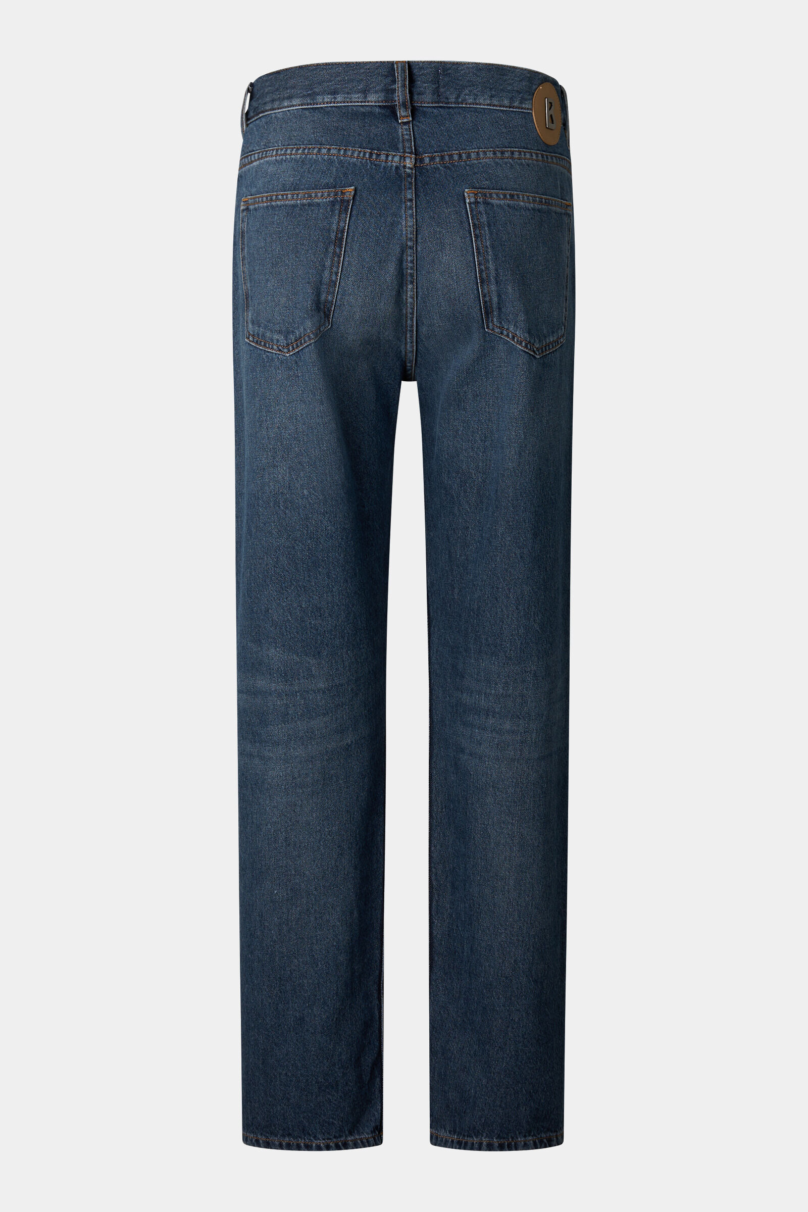 Straight fit jeans Travis Denim Blue
