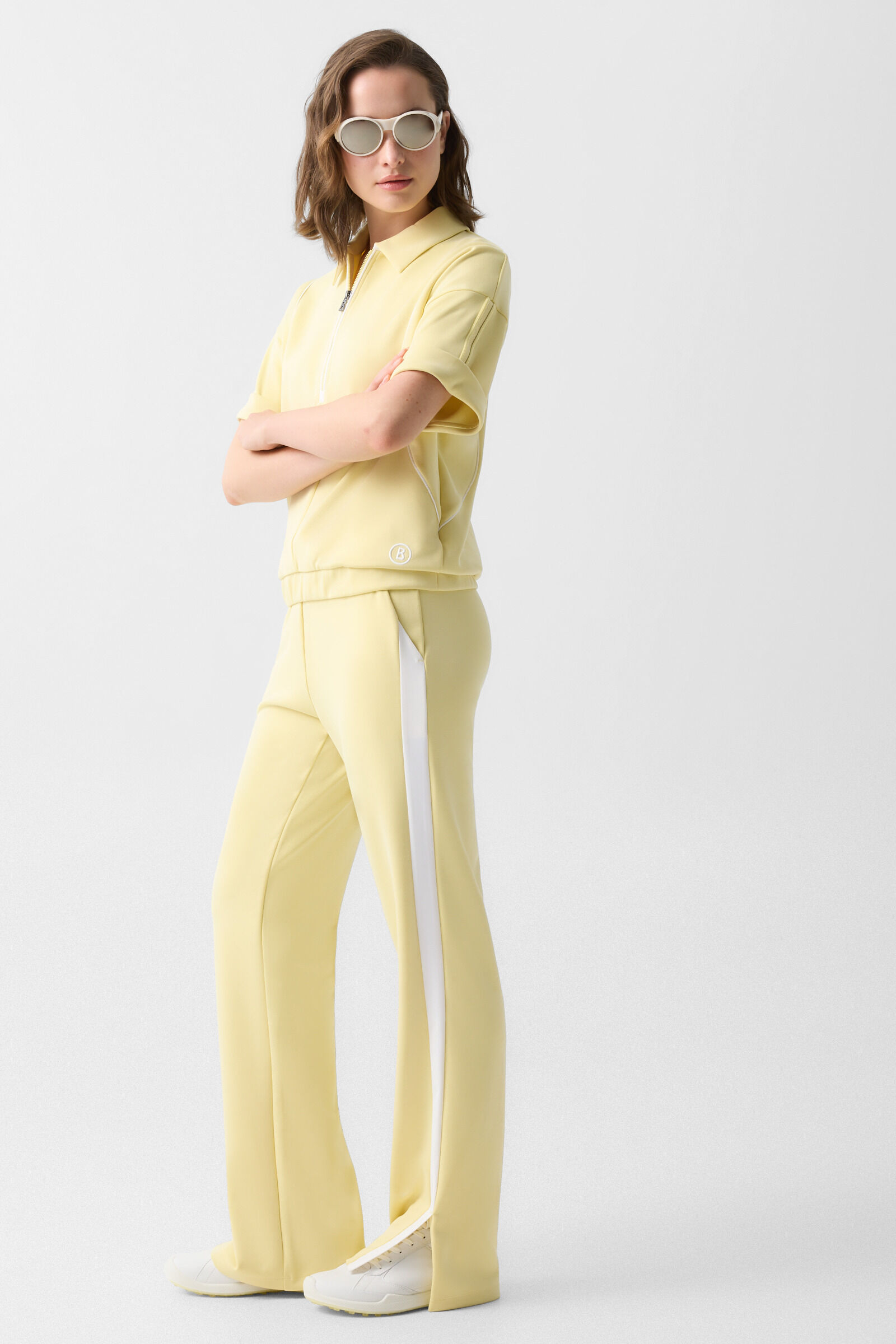 Joggers Blanca Yellow