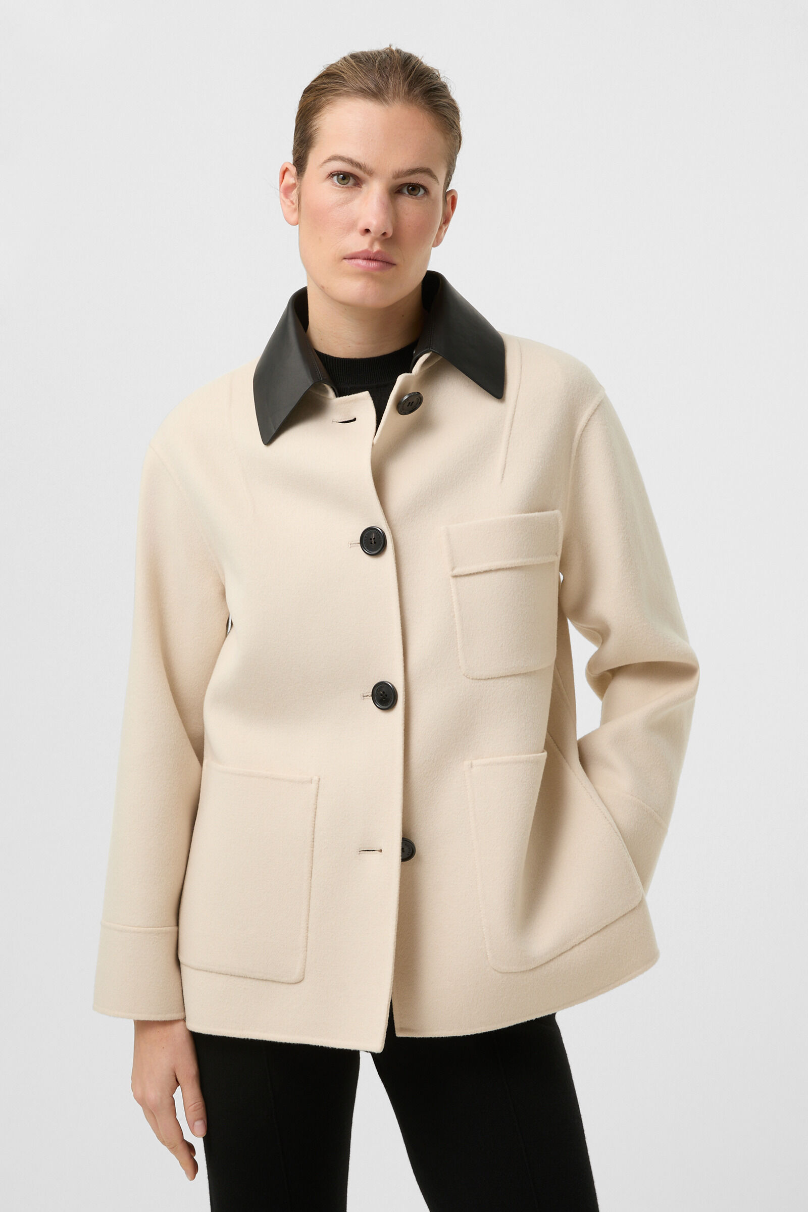 Doubleface jacket Cassidy Sand