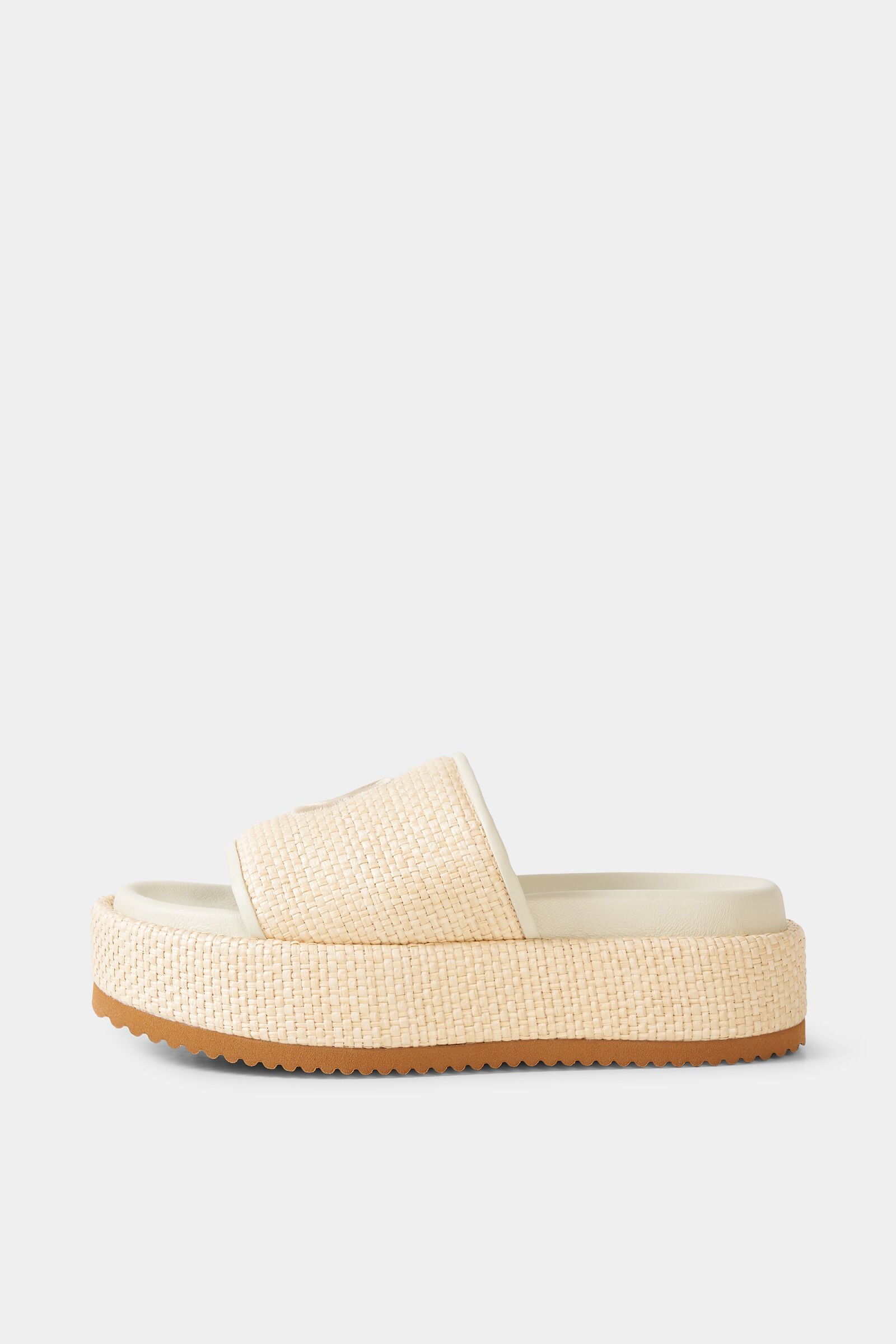 Sorrento platform sandals Beige