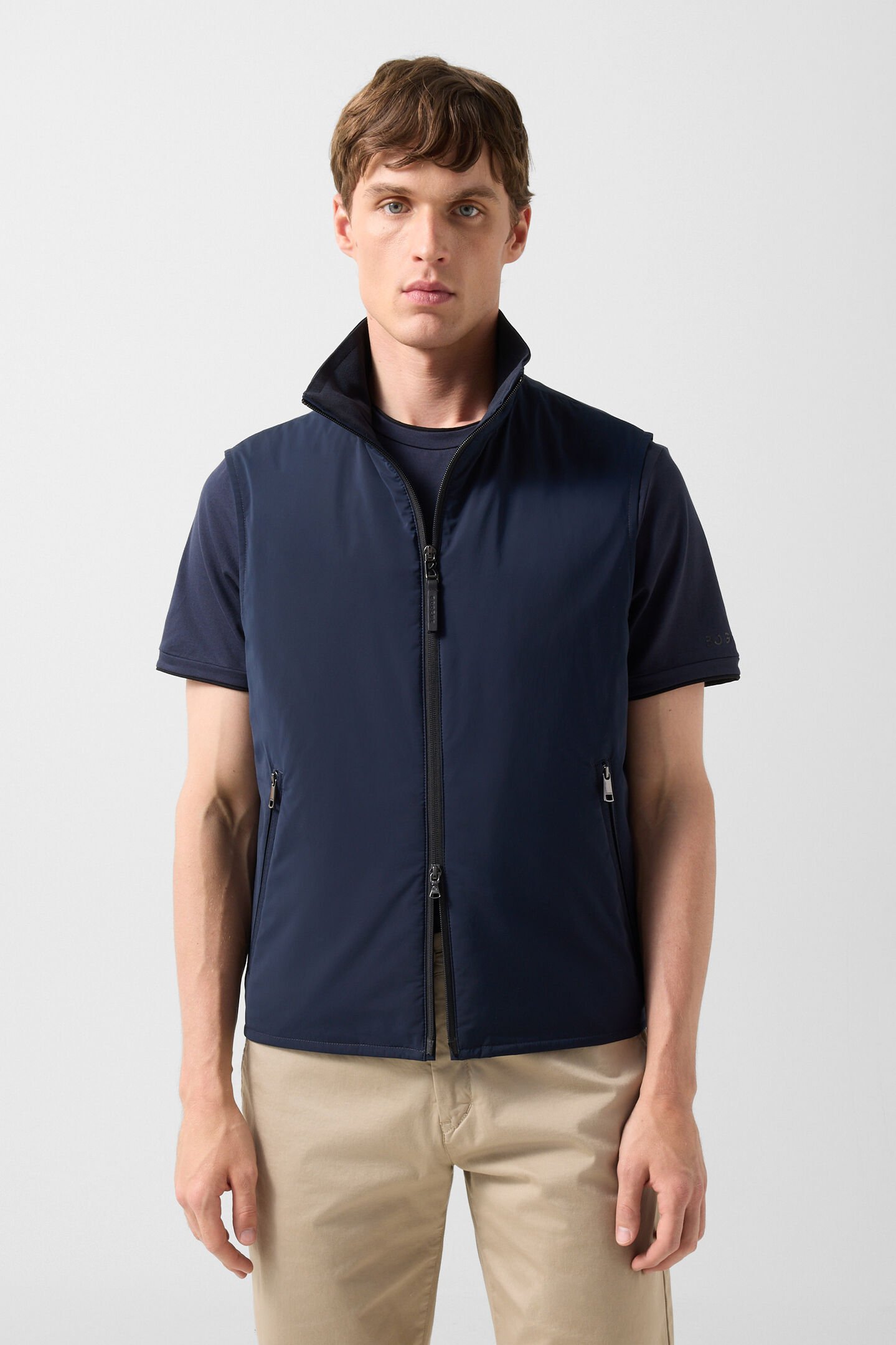 Jonny lightweight waistcoat Navy blue