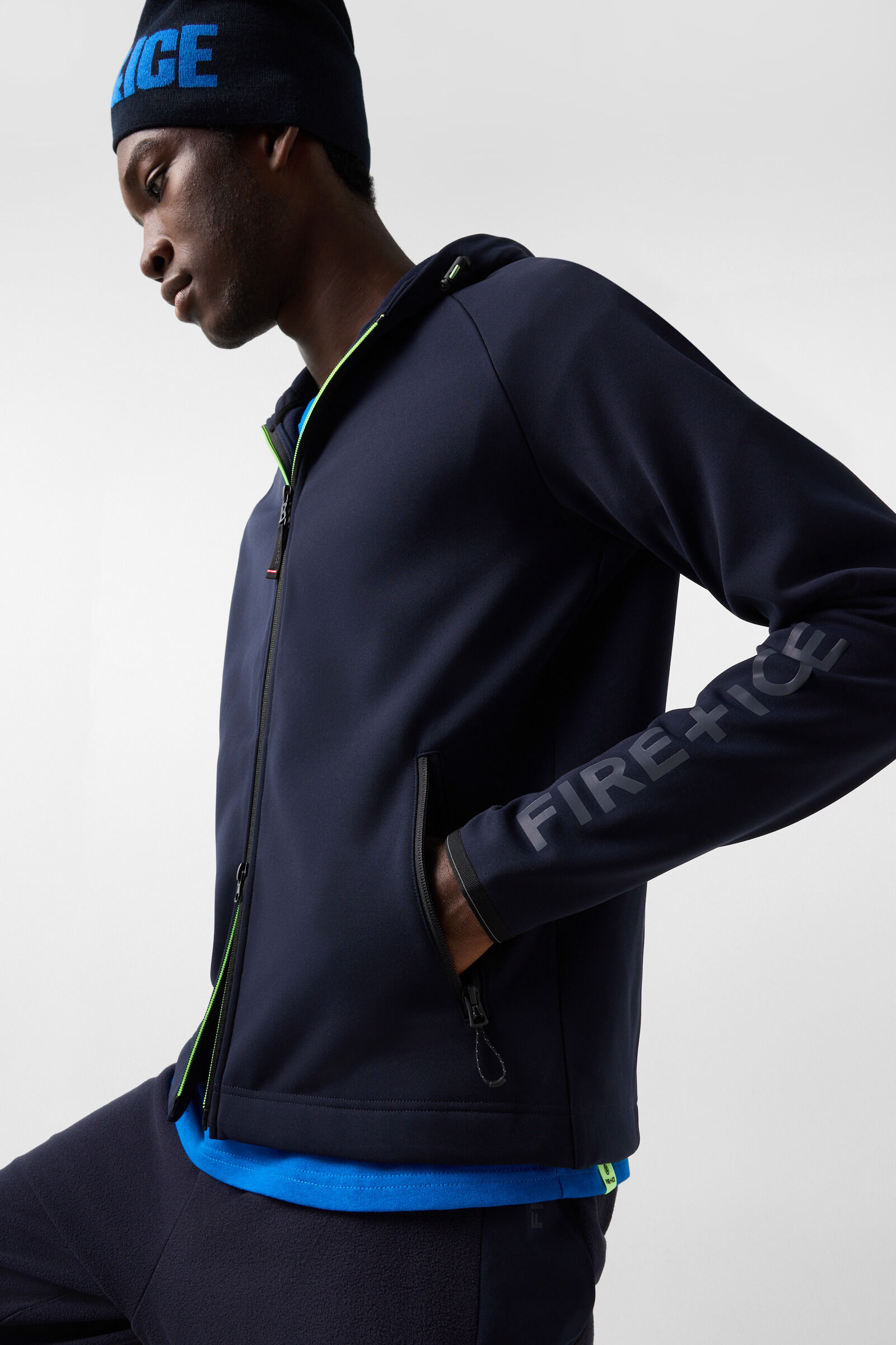 Glenn Mid-Layer Jacket Navy