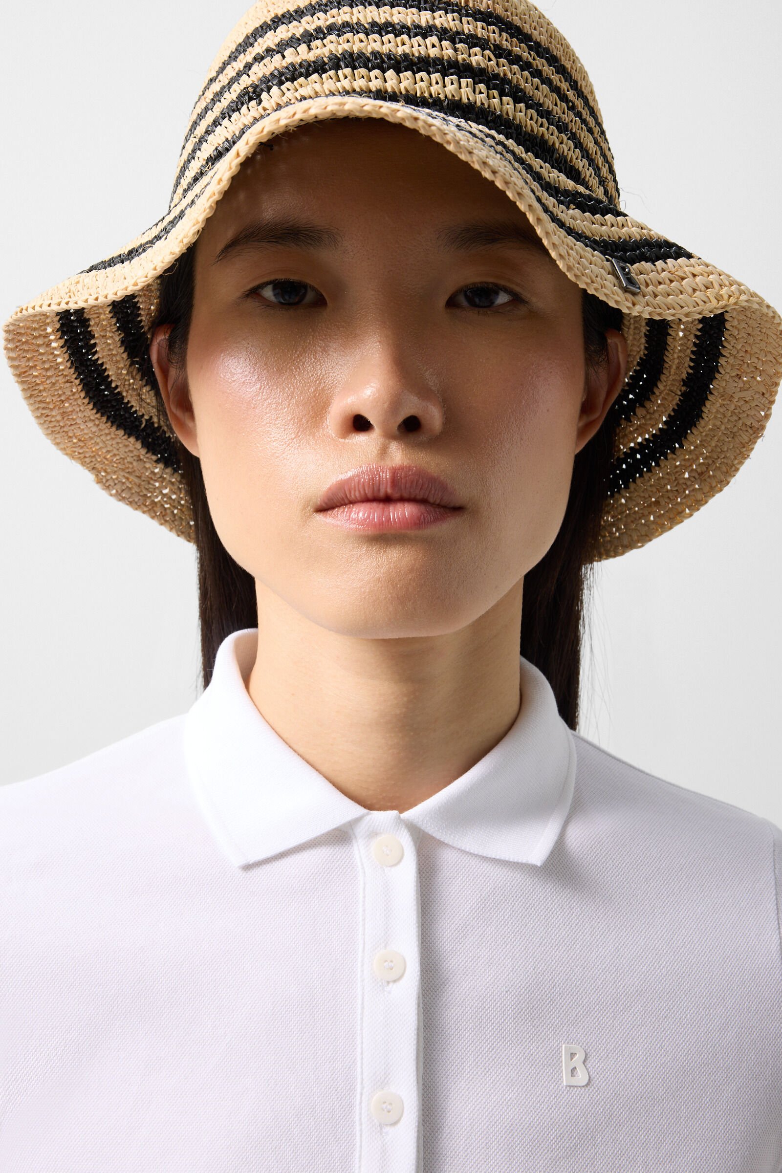 Malika polo shirt White