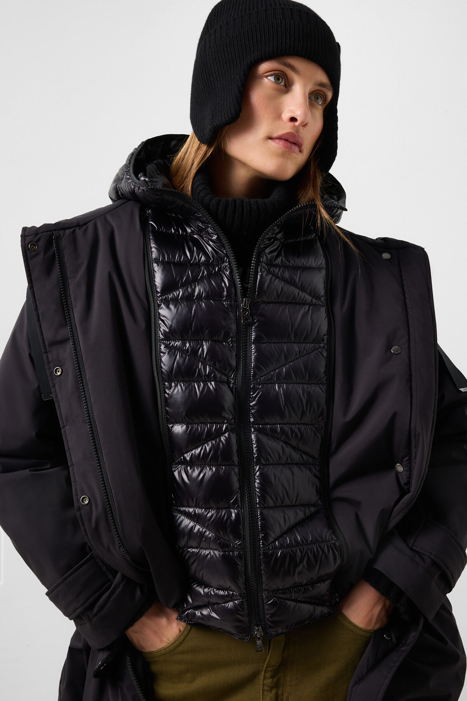 Kaja coat Black