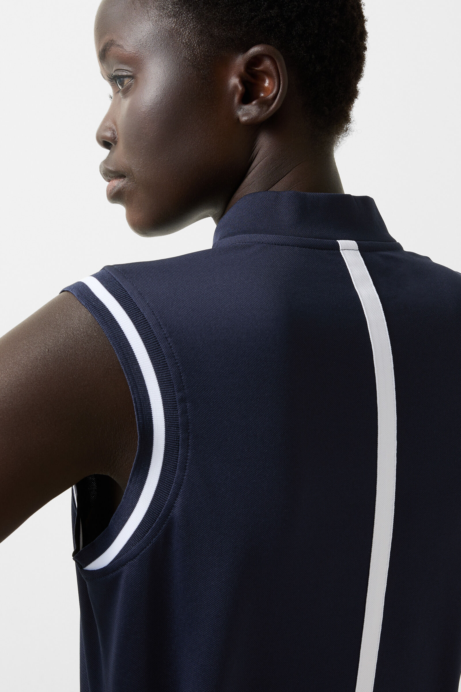 Functional top Evi Navy blue